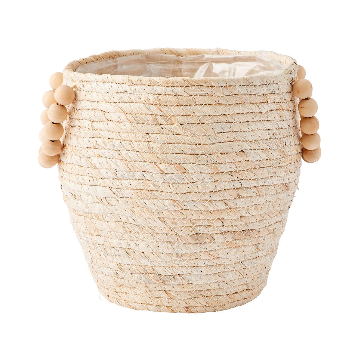 1 Woven Planter with Beads, 1 of 5