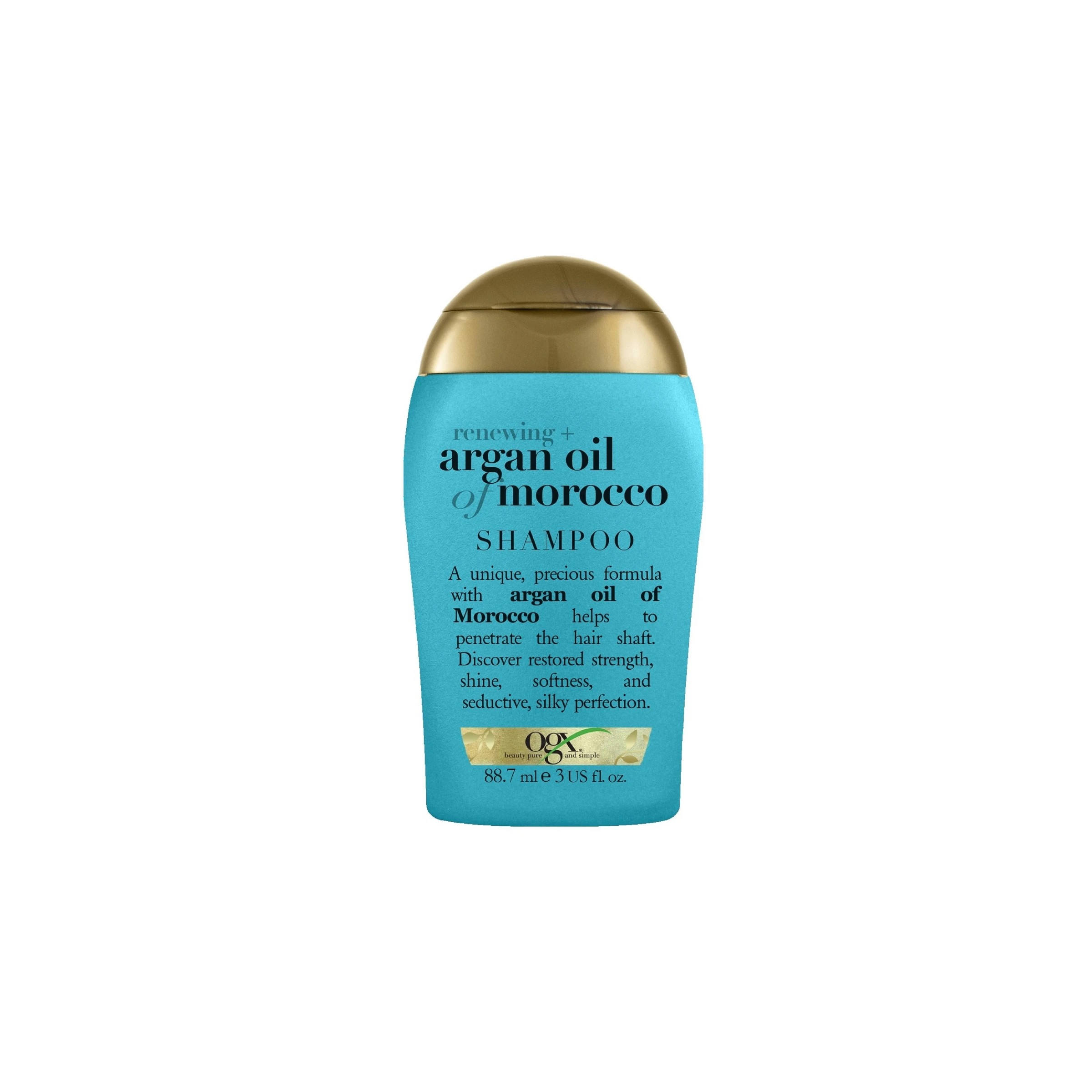 1 OGX Renewing + Repairing & Shine Argan Oil Of Morocco Shampoo For Dry & Damaged Hair 88.7ml, 1 of 8