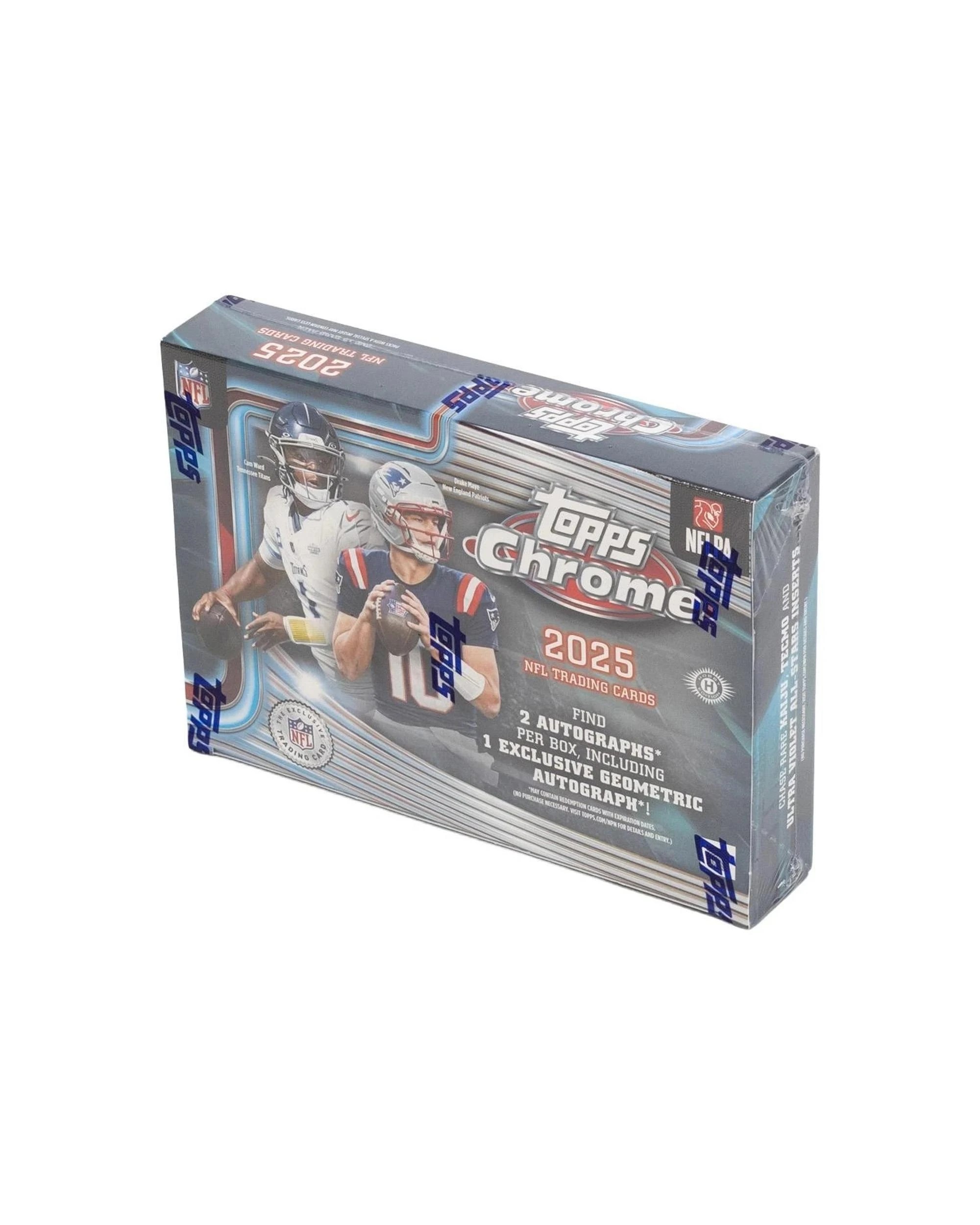 2 Topps 2025 Chrome NFL Football Delight Box, 2 of 9