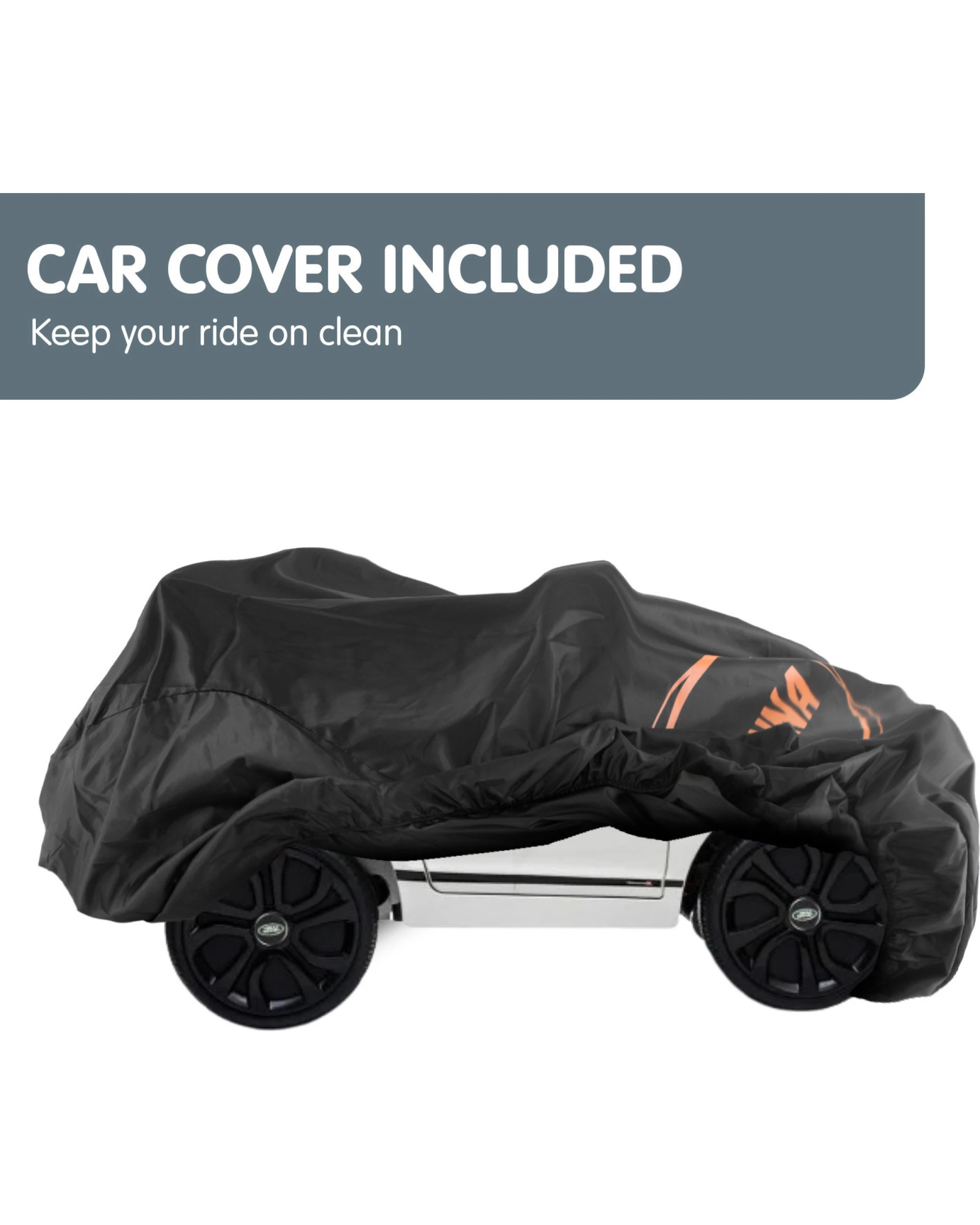 2 Kahuna Land Rover Licensed Kids Electric Ride On Car Remote Control - White, 2 of 10