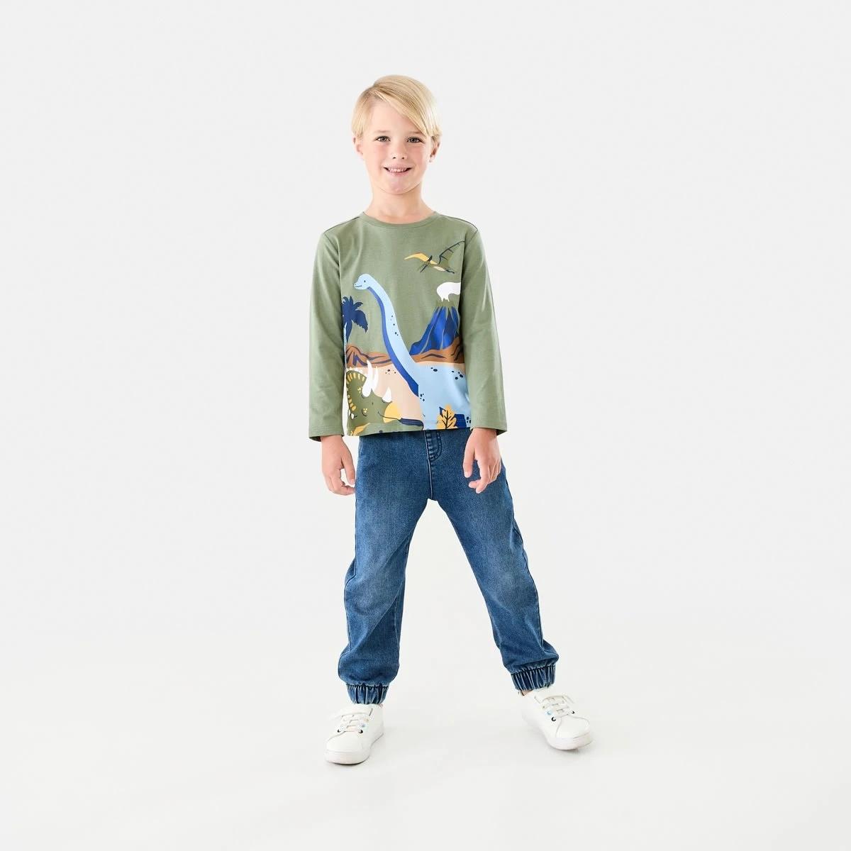 5 Long Sleeve Print T-shirt Gre Dinola, 5 of 8