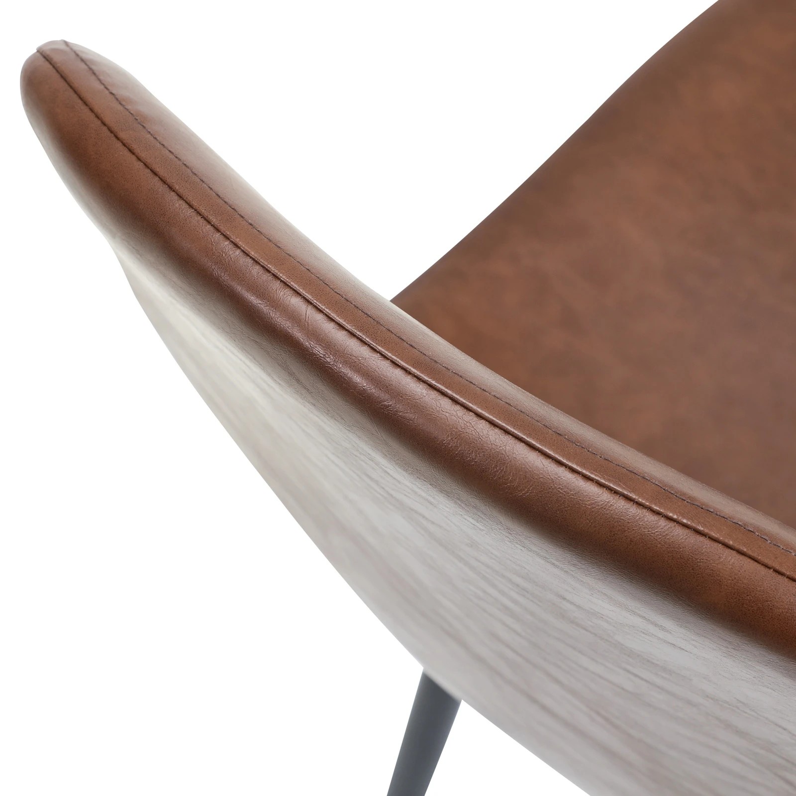 8 Oikiture 110cm Round Dining Table With 4pcs Pu Leather Dining Chairs
 - Multi, 8 of 10