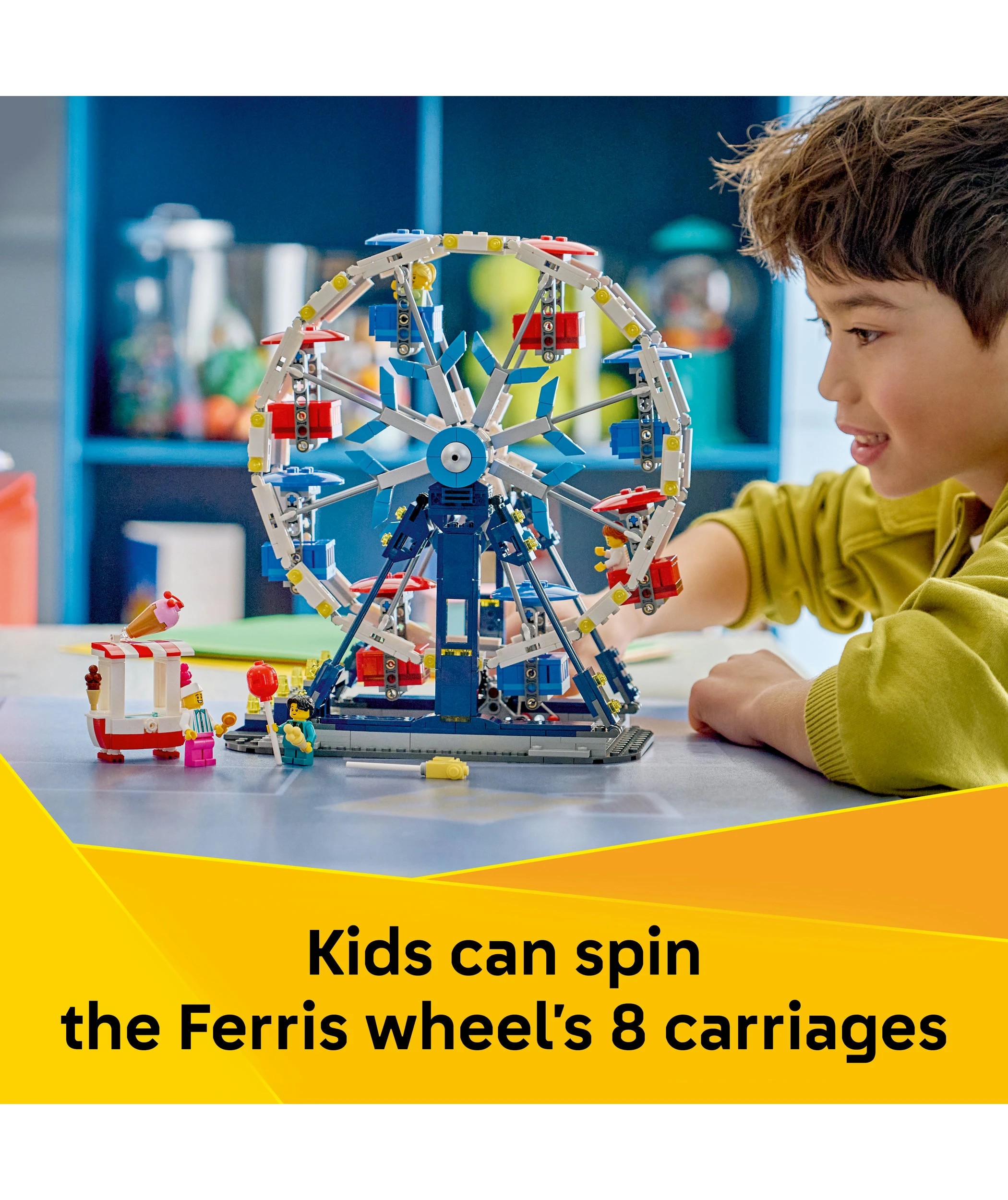 5 LEGO Creator Iconic Ferris Wheel 31389, 5 of 9