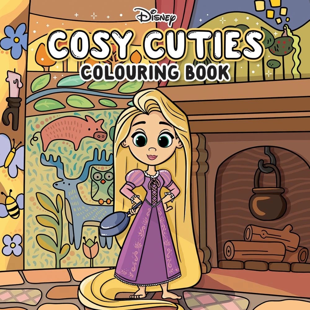 1 Scholastic Colouring Book Cosy Disney 44 Pages, 1 of 4