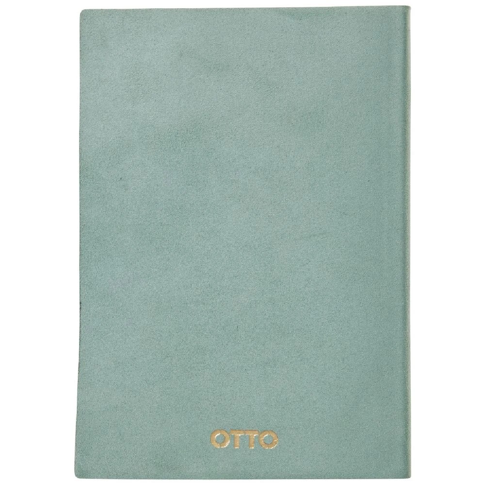 2 Otto A5 Suede Notebook Sage 192 Pages, 2 of 3