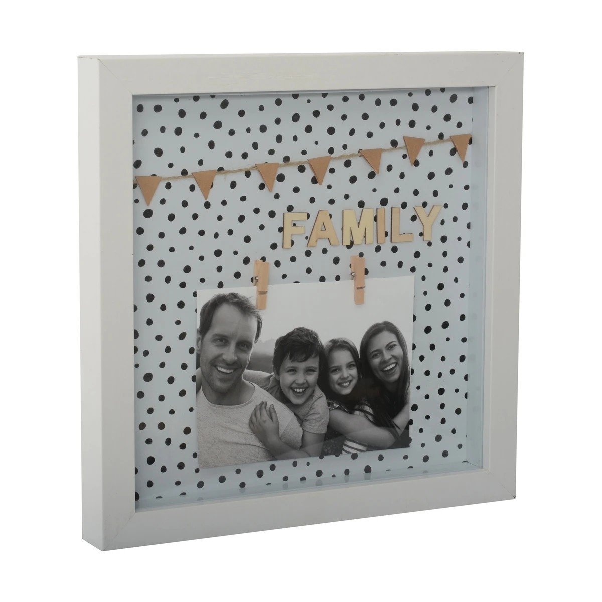 3 Shadow Box Frame - 12in. x 12in. (30.5cm x 30.5cm), White, 3 of 4