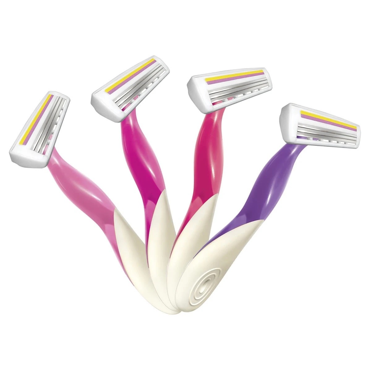 2 BIC 4 Pack Soleil Twilight Womens Disposable Razors, 2 of 5