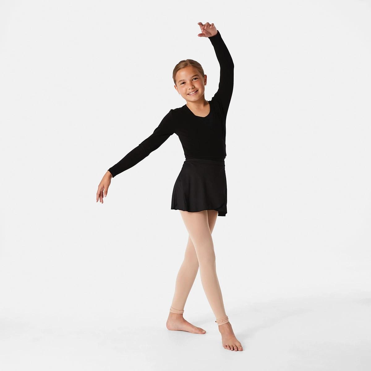 5 Dance Wrap Top BLACK, 5 of 7