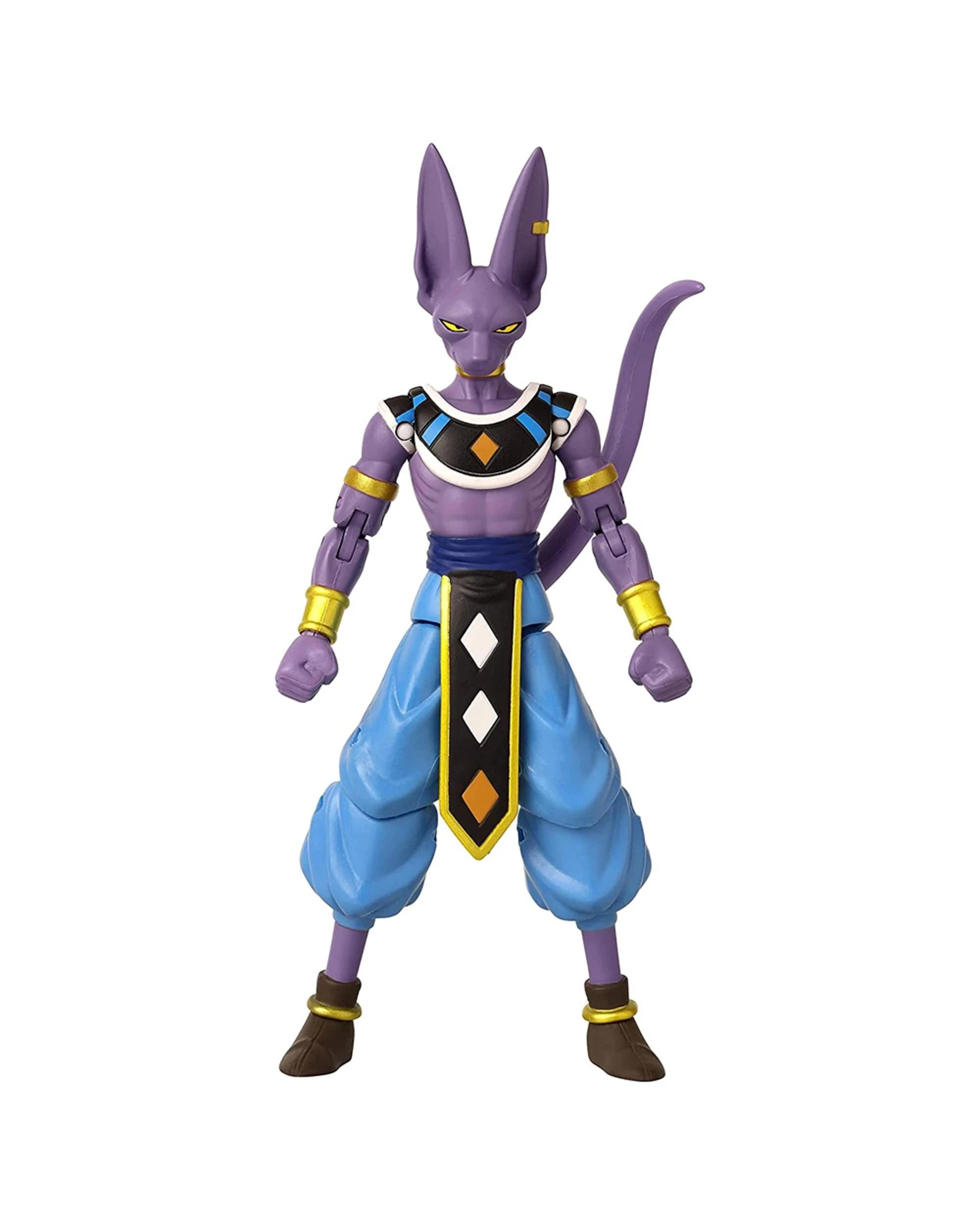 2 Bandai Dragon Ball Super Dragon Stars Beerus Version 2 Action Figure, 2 of 4