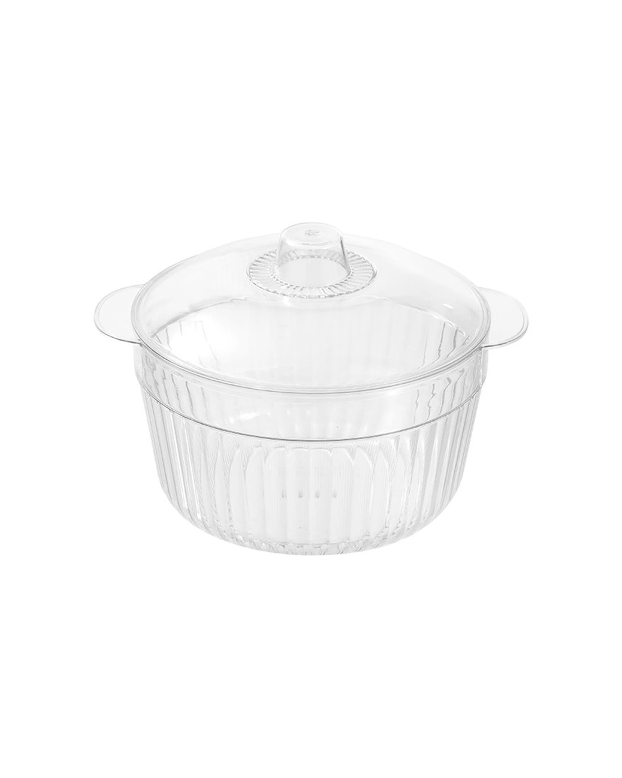 4 Lemon & Lime 6pk Crystal Vista Lidded Food Storage Bowl 1.5L - Clear, 4 of 8