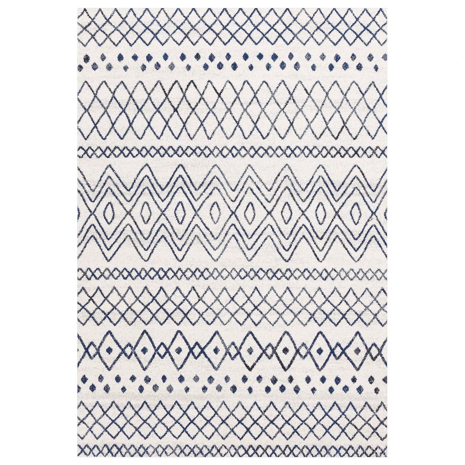 1 Common Ground Rugs Bluebay 453 230x160cm - Medium Floor Rug - Natural, 1 of 7