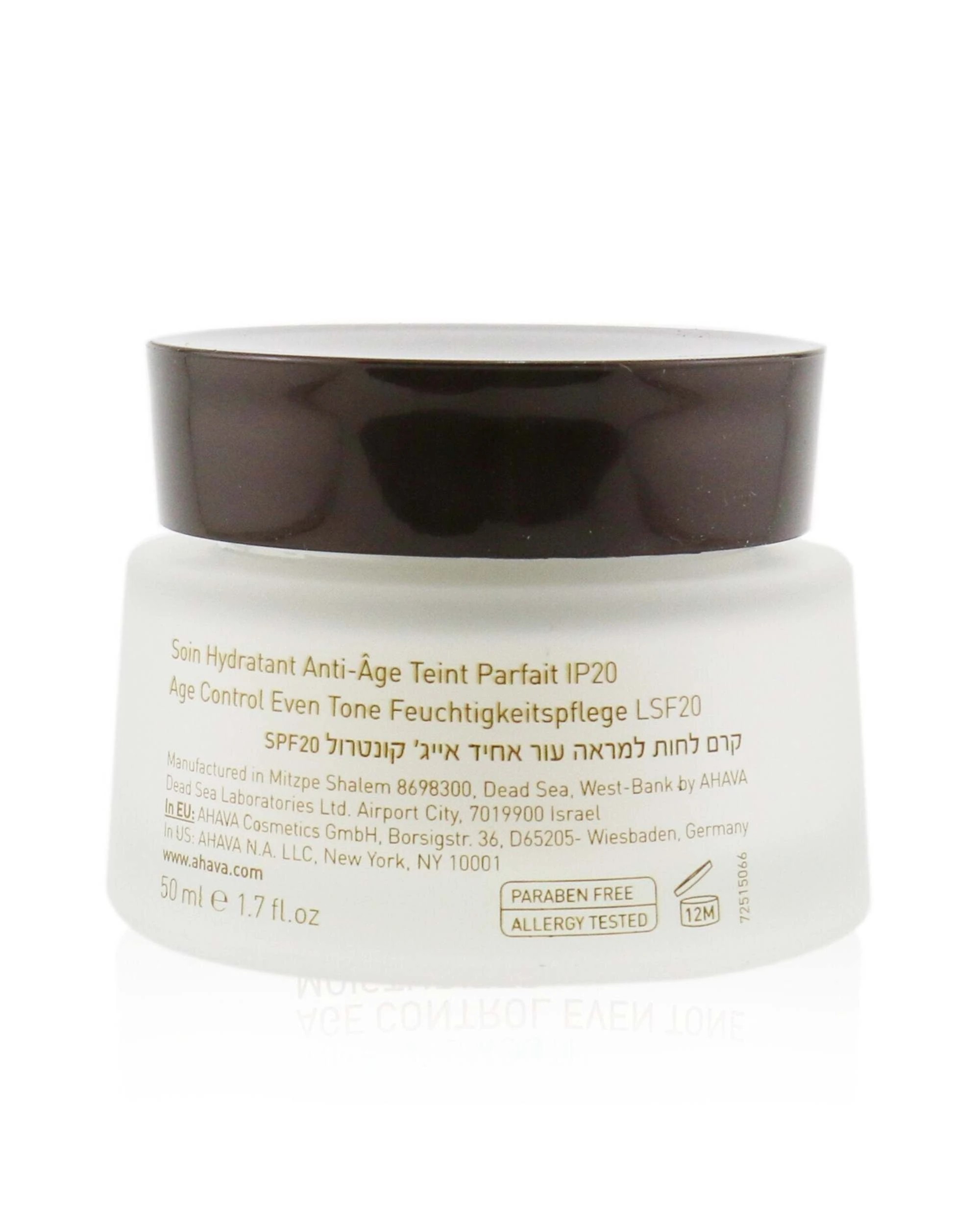 3 Ahava Time To Smooth Age Control Even Tone Moisturizer SPF 20  50ml/1.7oz, 3 of 3