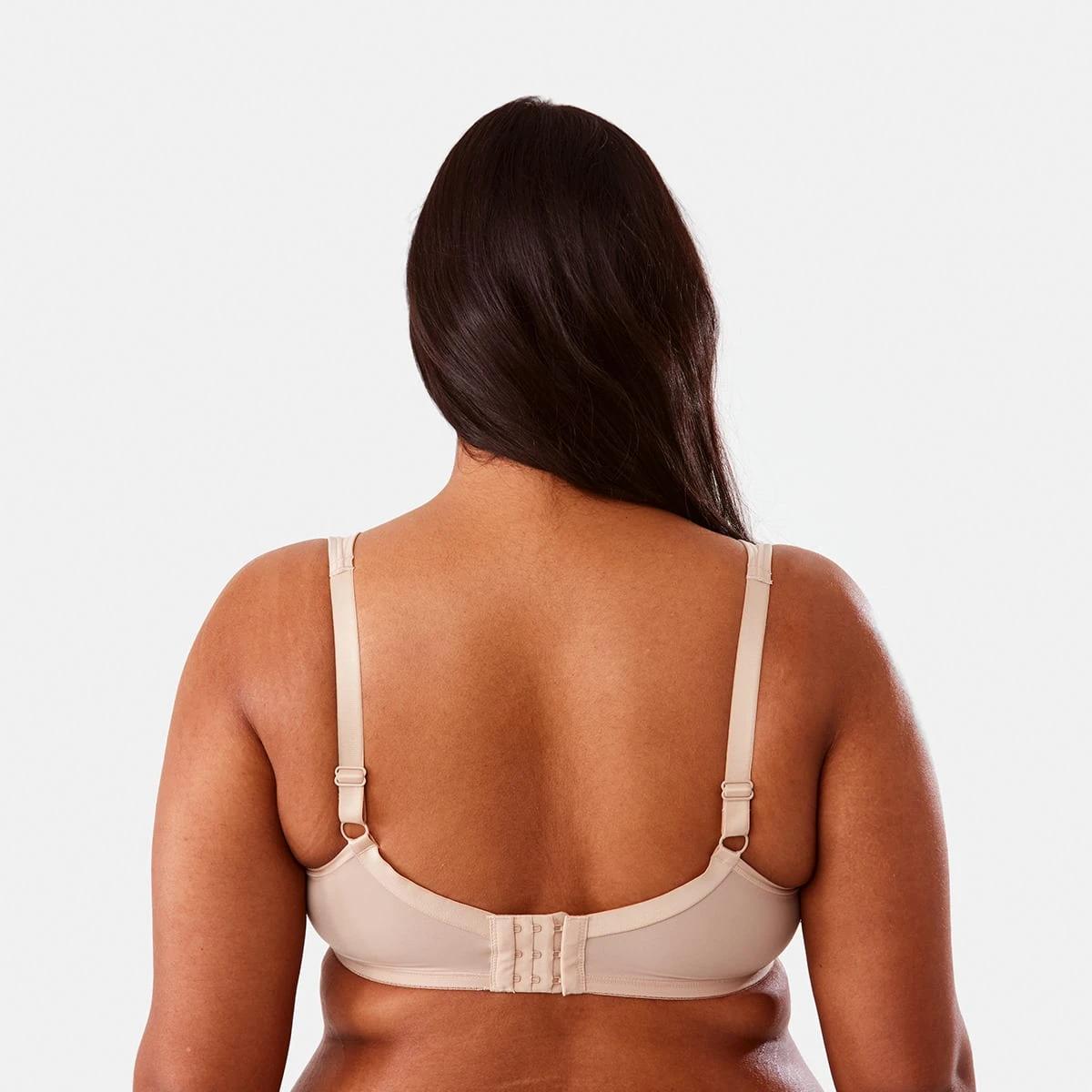 6 2 Pack Full Figure Soft Cup Bra BLACK, LIGHT FAWN, 6 of 9