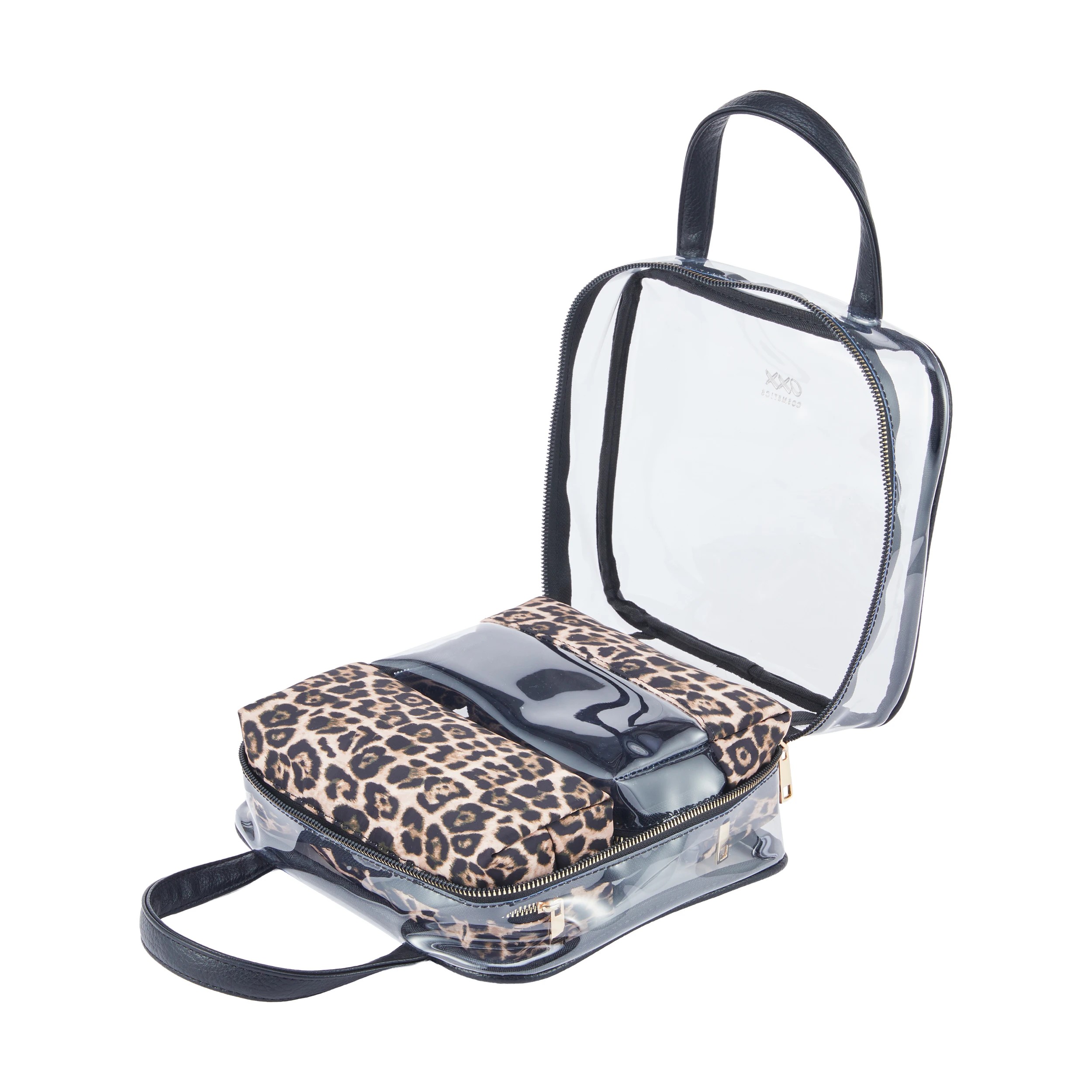 3 OXX Cosmetics 3 Piece Makeup Bag - Animal Print, 3 of 7