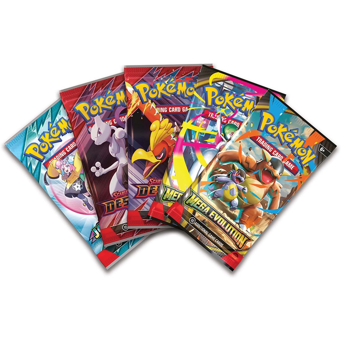 4 Pokemon Trading Card Game: Mega Lucario ex Figure Collection, 4 of 7