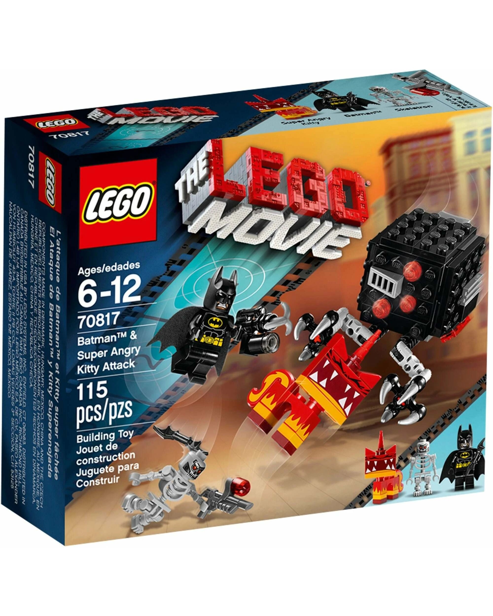 1 LEGO 70817 The LEGO Movie Batman & Super Angry Kitty Attack, 1 of 1