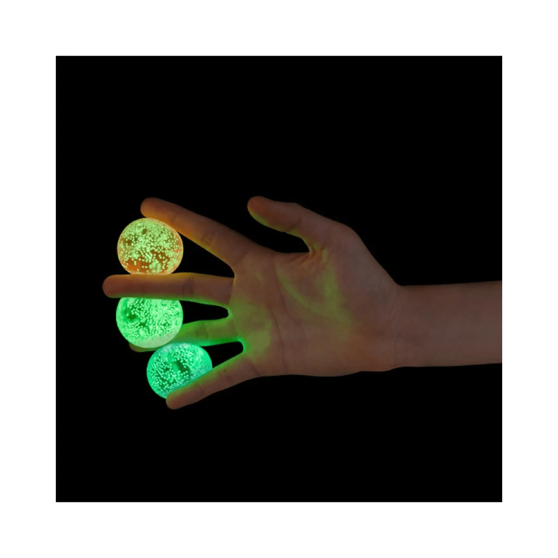 5 MDI Aus Smooshos Super Squeeze Glow in the Dark Mini Balls Set of 3, 5 of 5