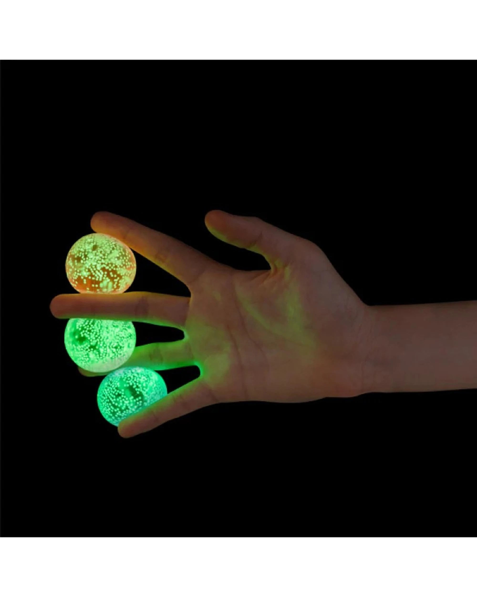 5 Smooshos Super Squeeze Glow in the Dark Mini Balls Set of 3, 5 of 5