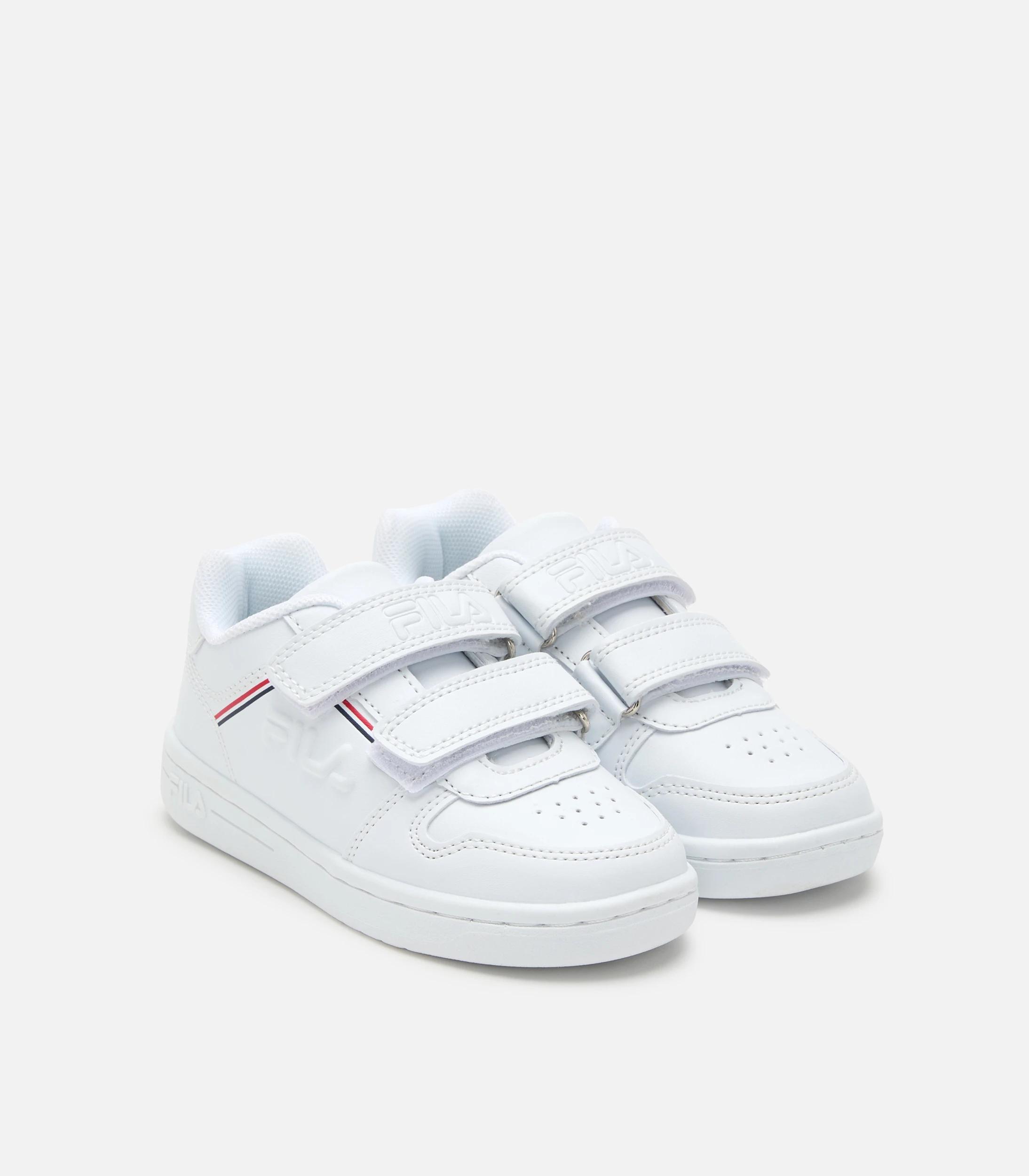 2 Boys Junior Strap Sneakers - Pienza Fila WHITE, 2 of 3
