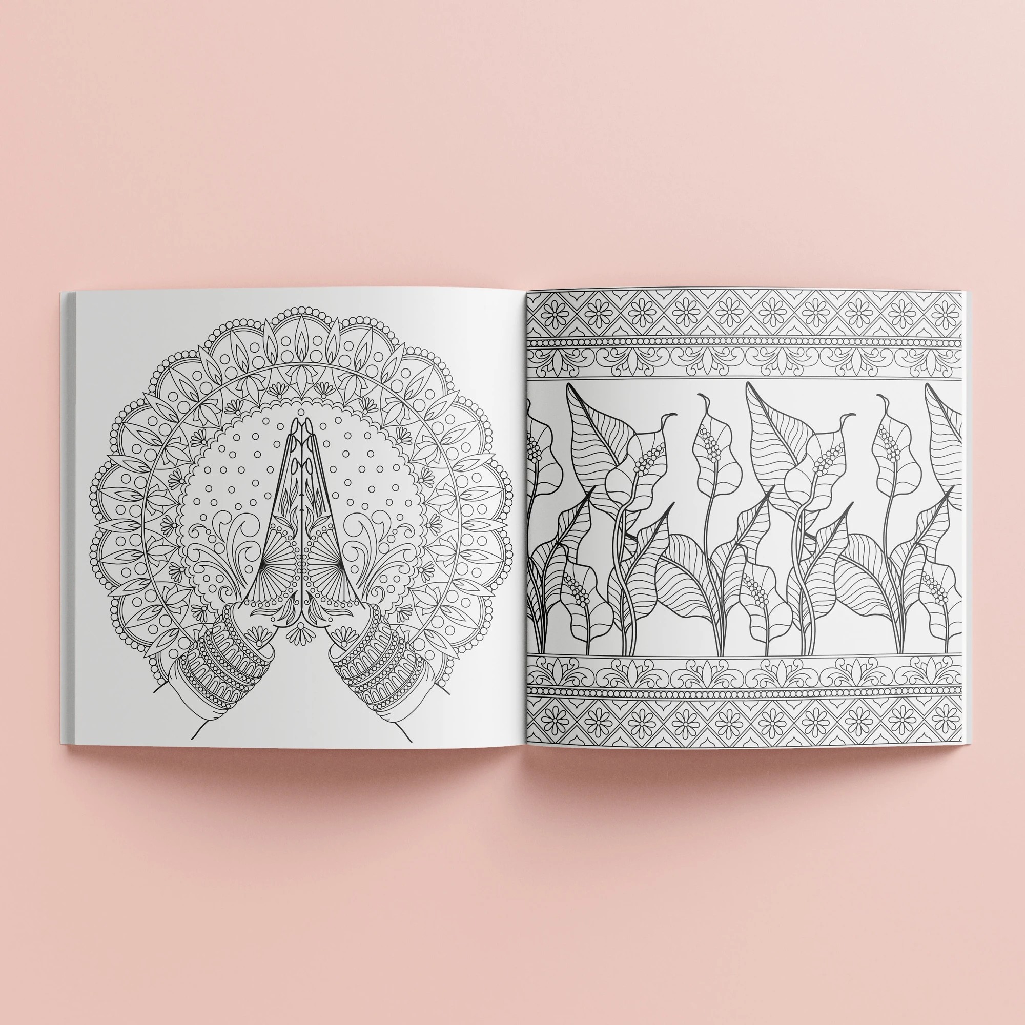 5 Peace: Mandala Poster Art Colouring Book, 5 of 5