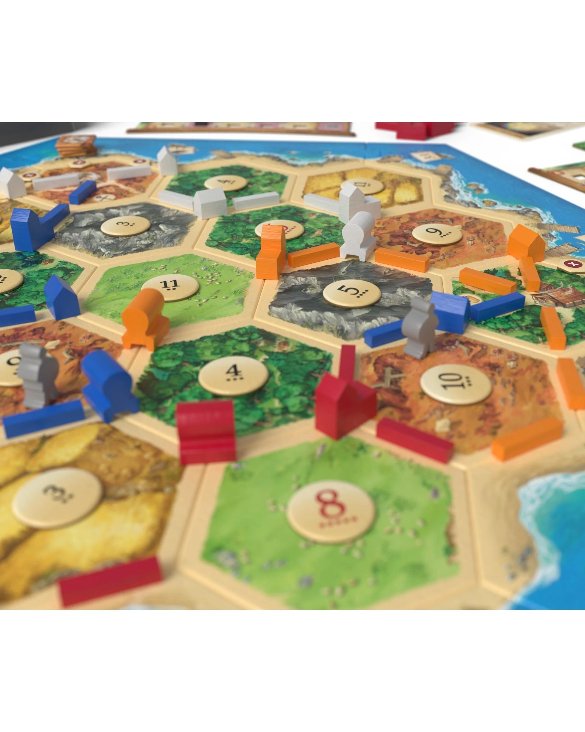 4 Catan 6th Edition: Traders and Barbarians Expansion Board Game, 4 of 4