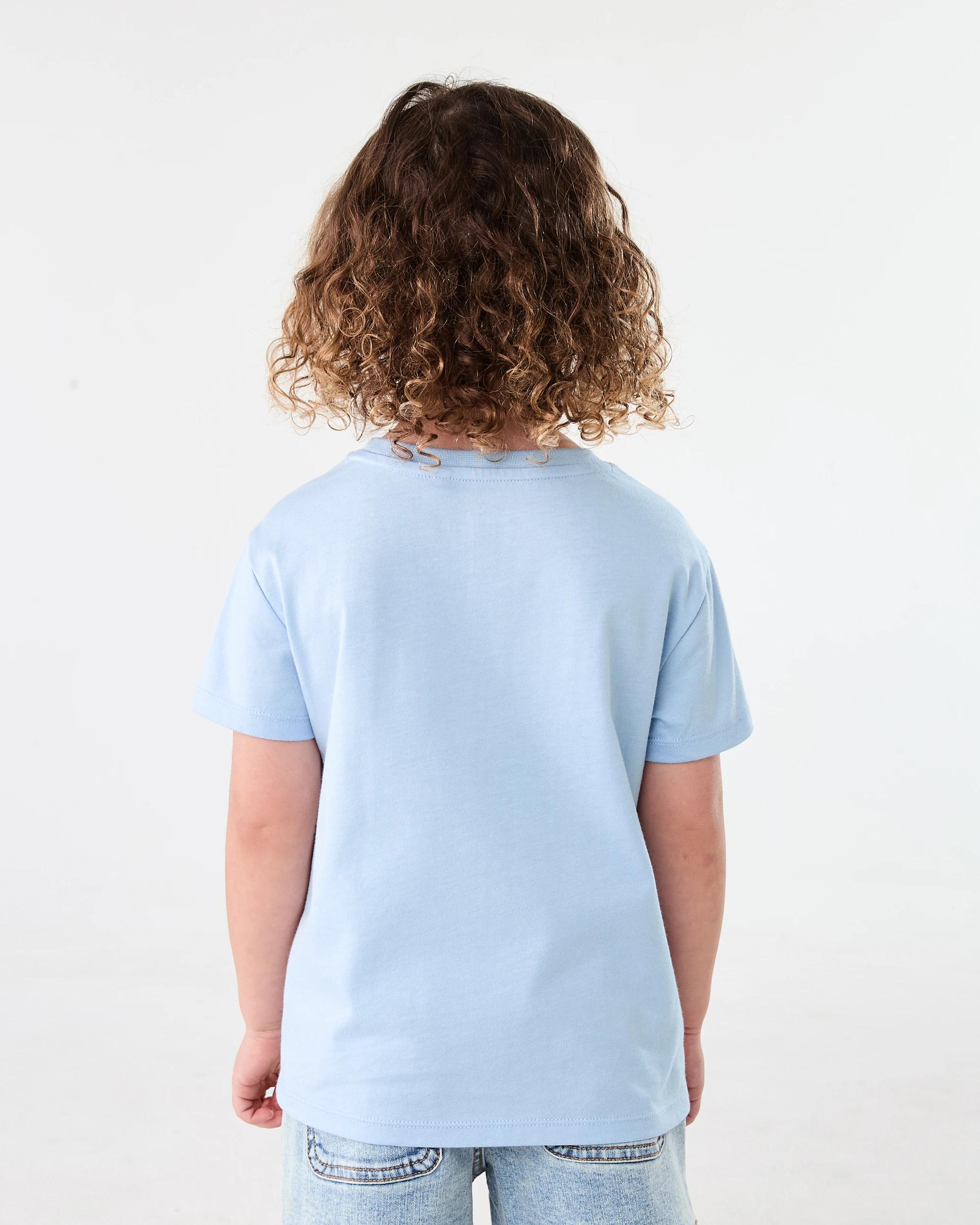 2 Printed T-shirt Blue Bunny, 2 of 7