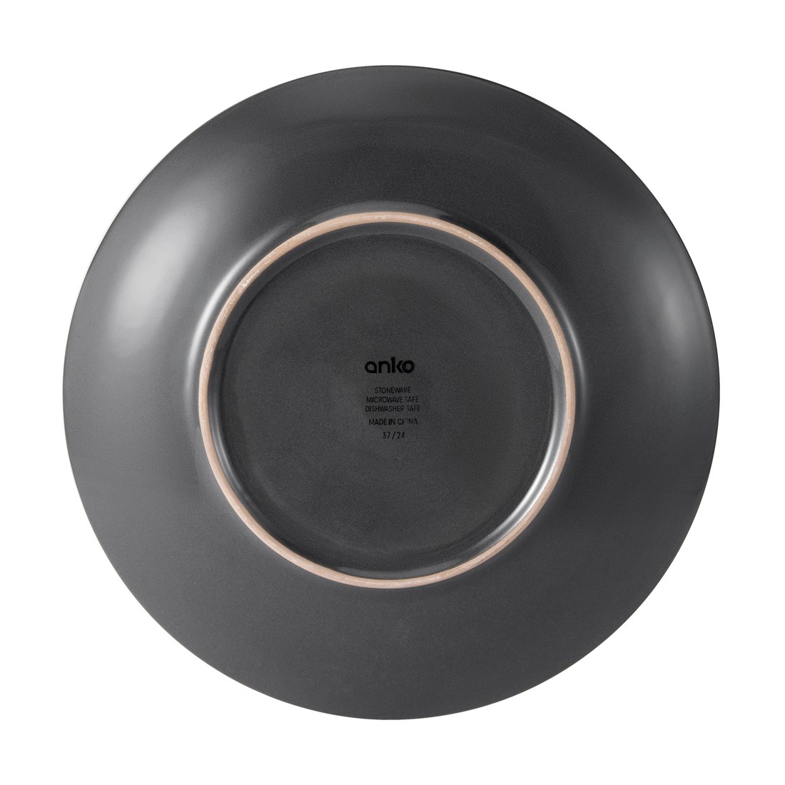 5 Charcoal Dinner Plate, 5 of 5