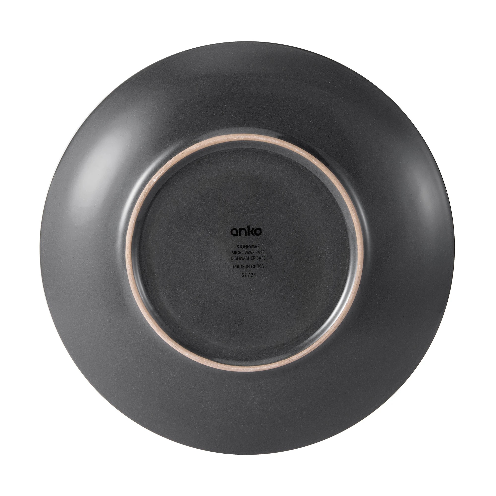 5 Charcoal Dinner Plate, 5 of 5