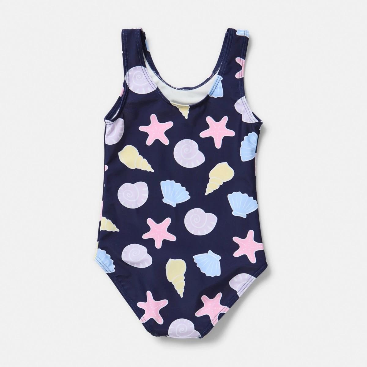 6 One Piece Swimsuit SEA SHELL DEEP INDIGO, 6 of 8