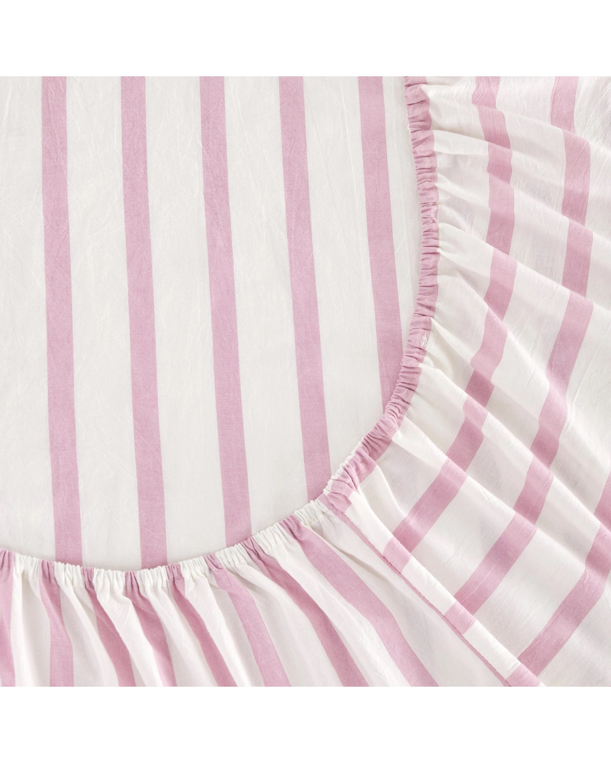 3 Dreamaker Baby Bask Washed Cotton Yarn Dyed Stripe Combo Set - COT Size - Pink Pearl, 3 of 7
