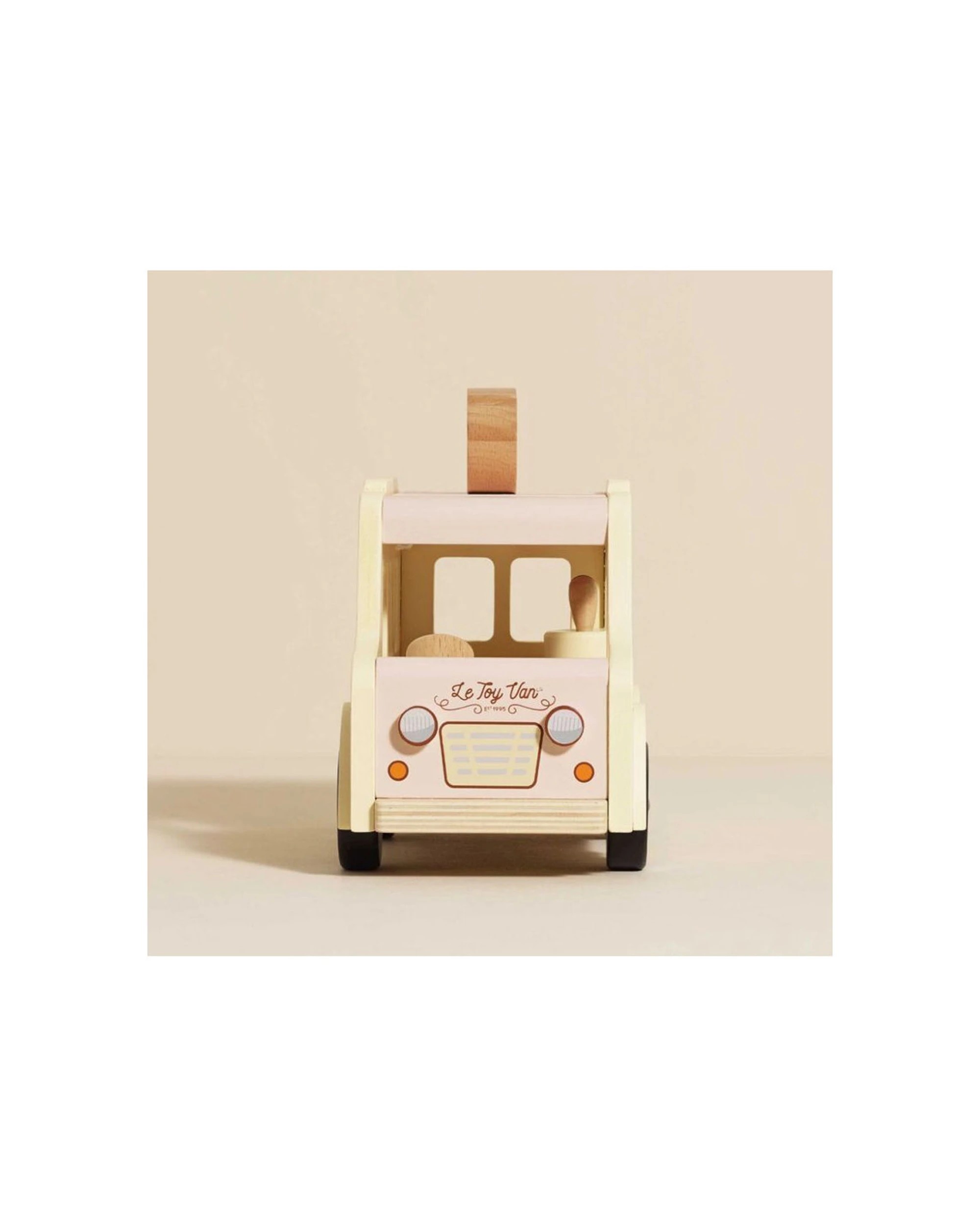 Le Toy Van Wooden Ice Cream Kids Set With Stickers - Multi - Kmart