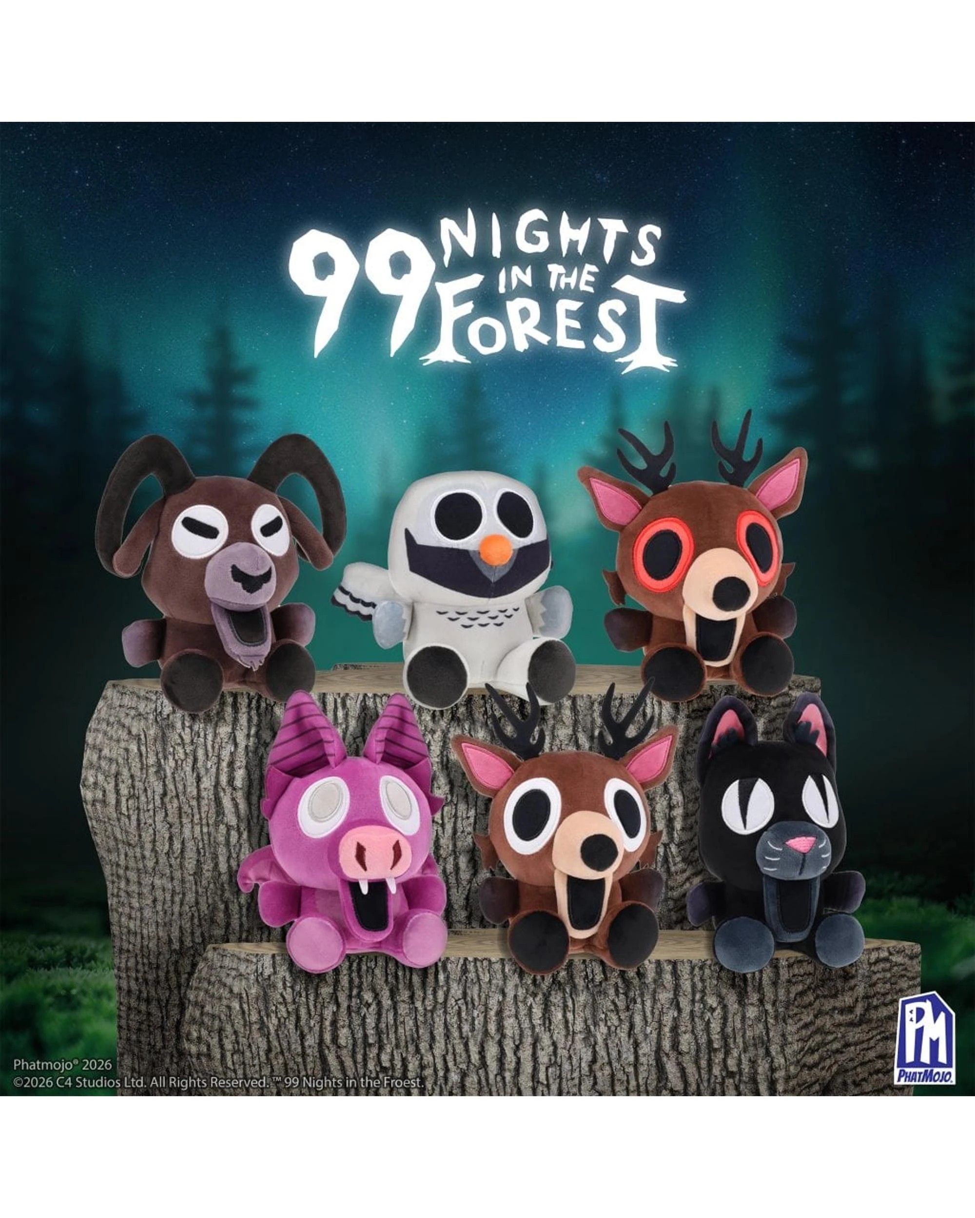 5 Roblox 99 Nights in the Forest Collectible Plush Blind Box, 5 of 7