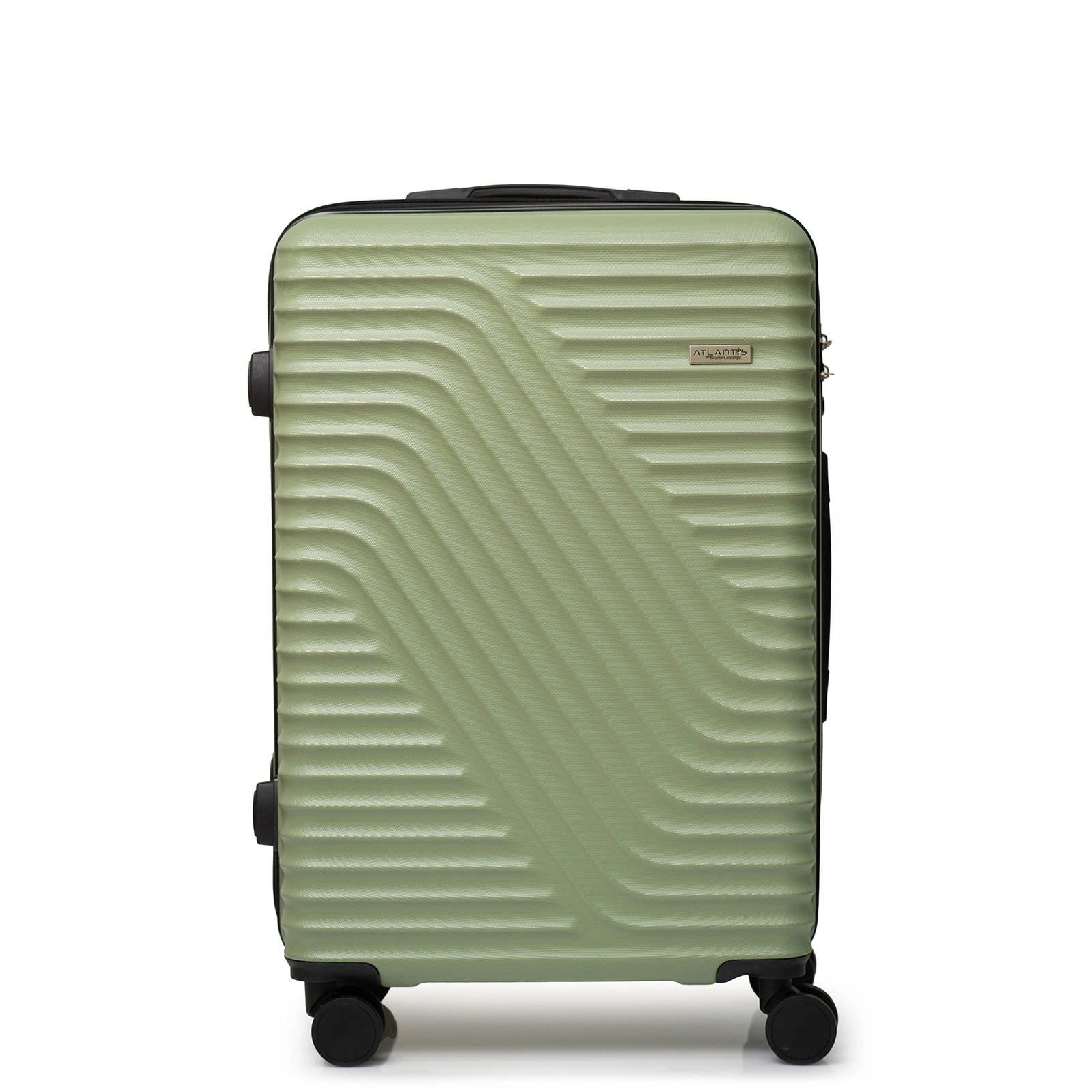 4 Milano Décor Atlantis Luggage 3 Piece Set TSA Lock Luxury Hard Case Travel Suitcase - Green, 4 of 9