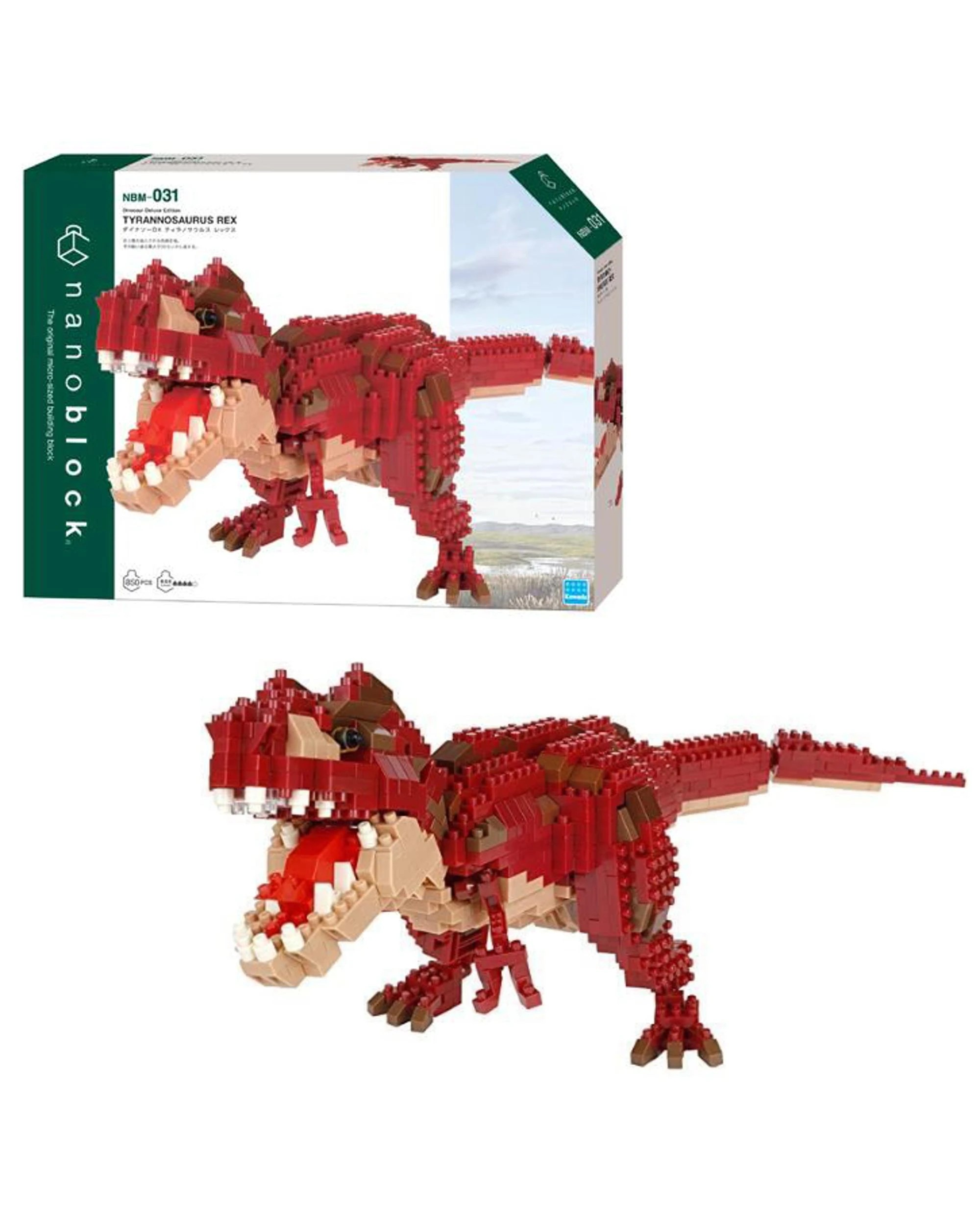 1 Nanoblock Deluxe Edition Tyrannosaurus Rex, 1 of 2