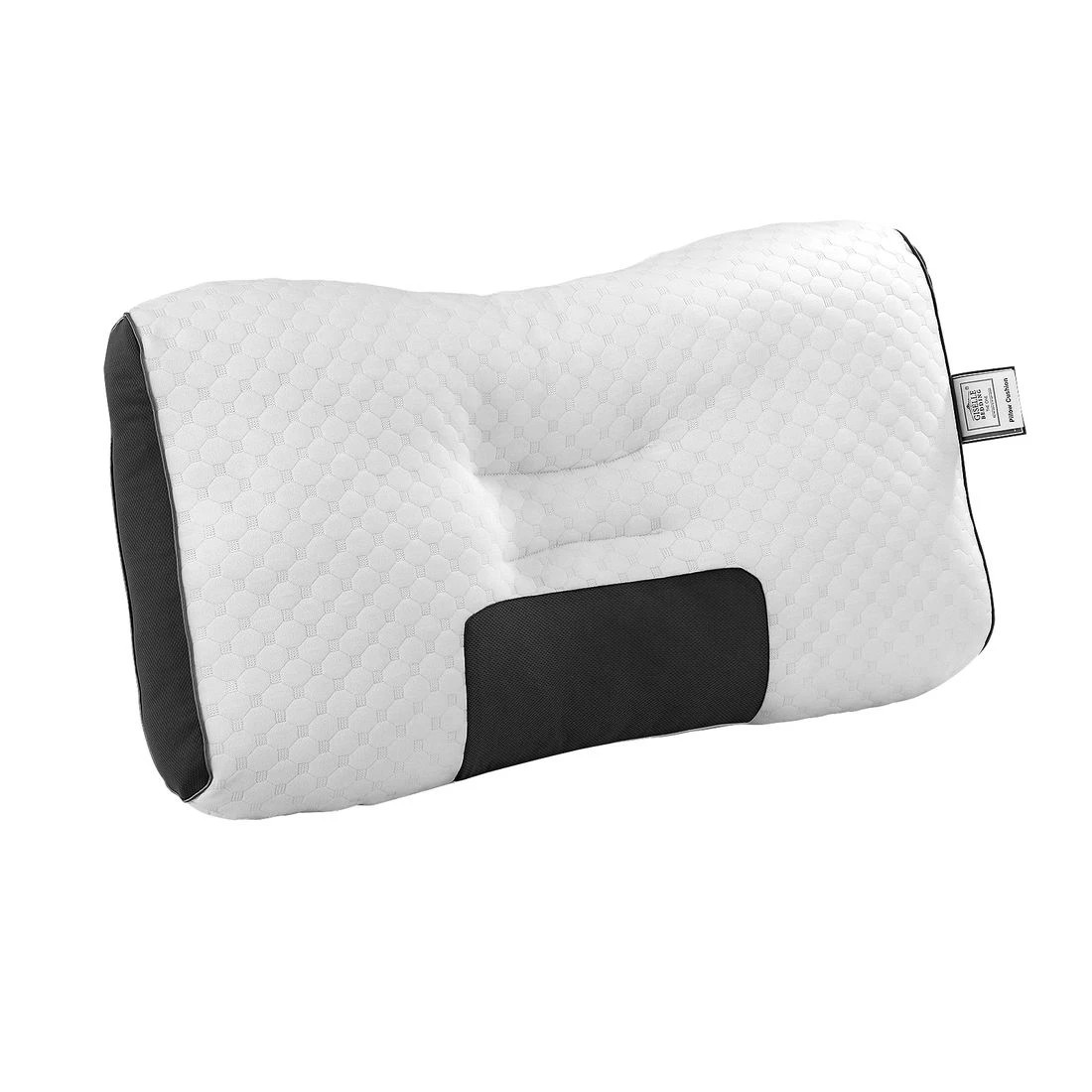 3 Giselle Bedding Contour Pillow Ergonomic Neck Pillow 48X73CM - White, 3 of 8