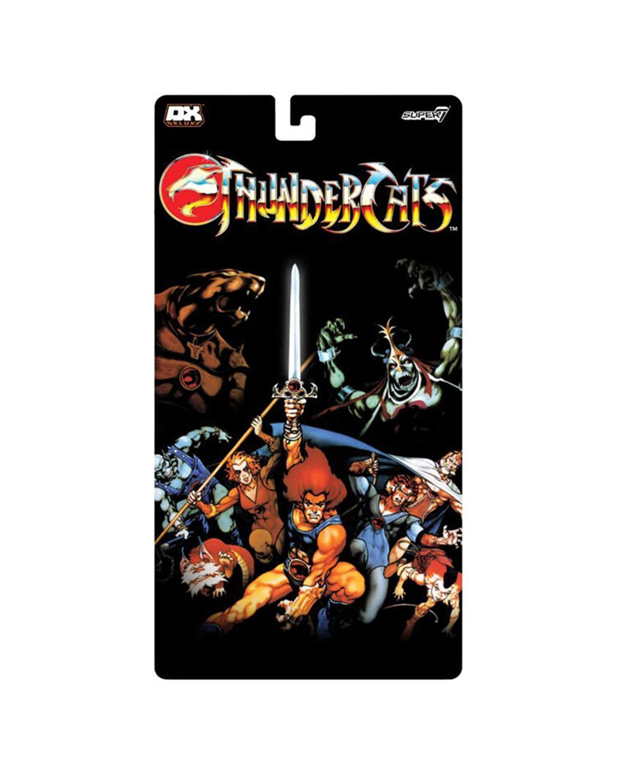 4 THUNDERCATS Monkian Deluxe 7in Action Figure - 19-Point Articulation - Flail
 - multi, 4 of 4