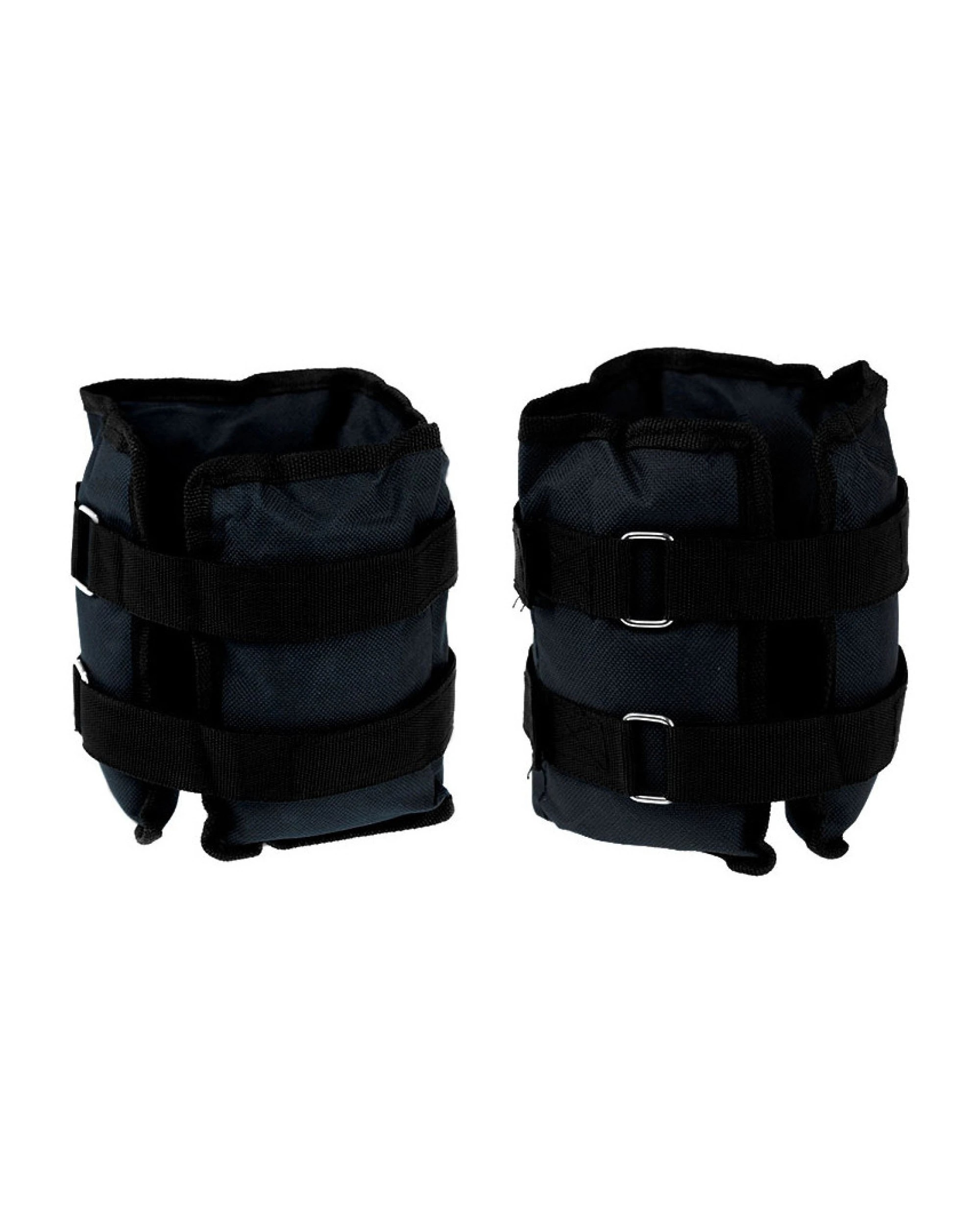 1 Powertrain Sports 2 x 2kg Ankle Wrist Weights - Black, 1 of 4