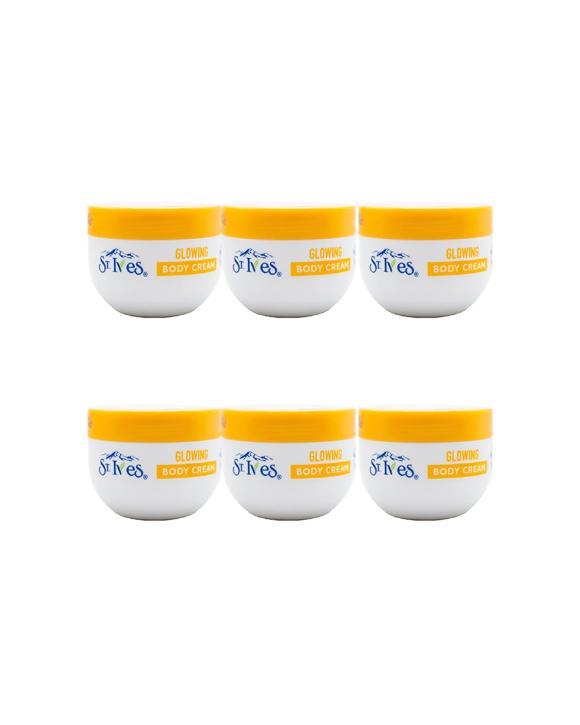 St Ives 6PK Glowing Body Skin Hydrating Cleanser 150ml Apricot - Multi