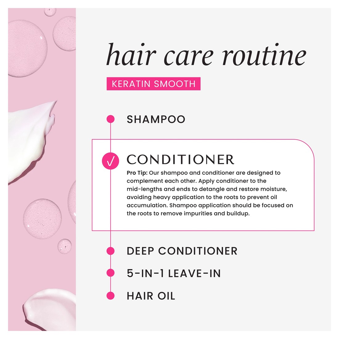 9 HASK Smoothing Conditioner 355ml - Keratin and Jojoba Seed Oil, 9 of 10