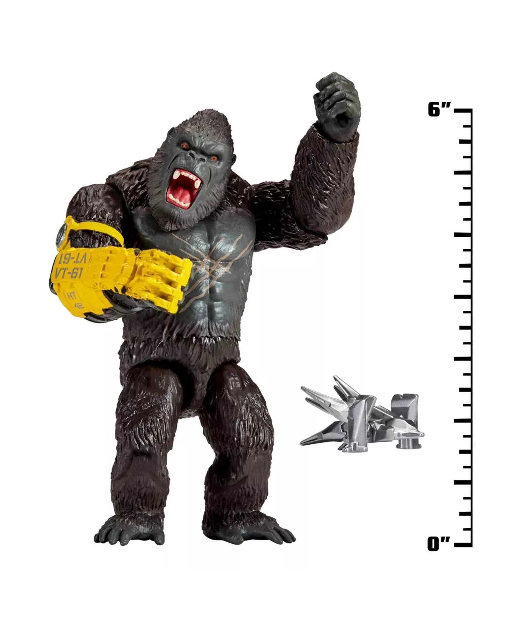 3 Godzilla x Kong The New Empire Kong With Beast Glove 6 inch Deluxe Figure, 3 of 5