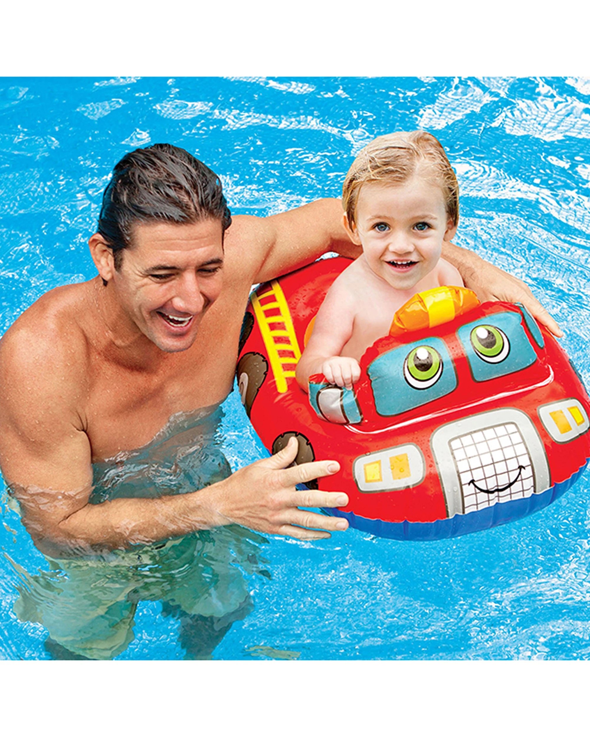 6 Intex 2PK Kiddie Car Floats Inflatable Kids Floats 1-2Y+ - Assorted, 6 of 9
