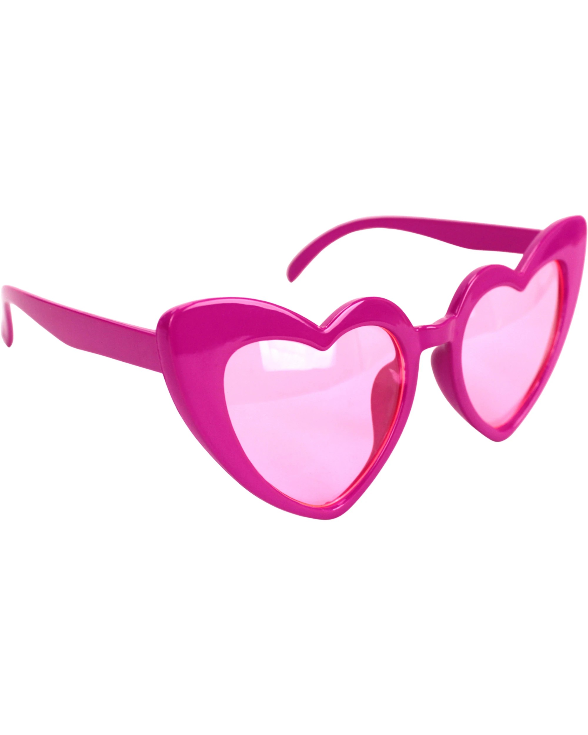 2 Partyrama Hot Pink Hearts Party Glasses - Pink, 2 of 4