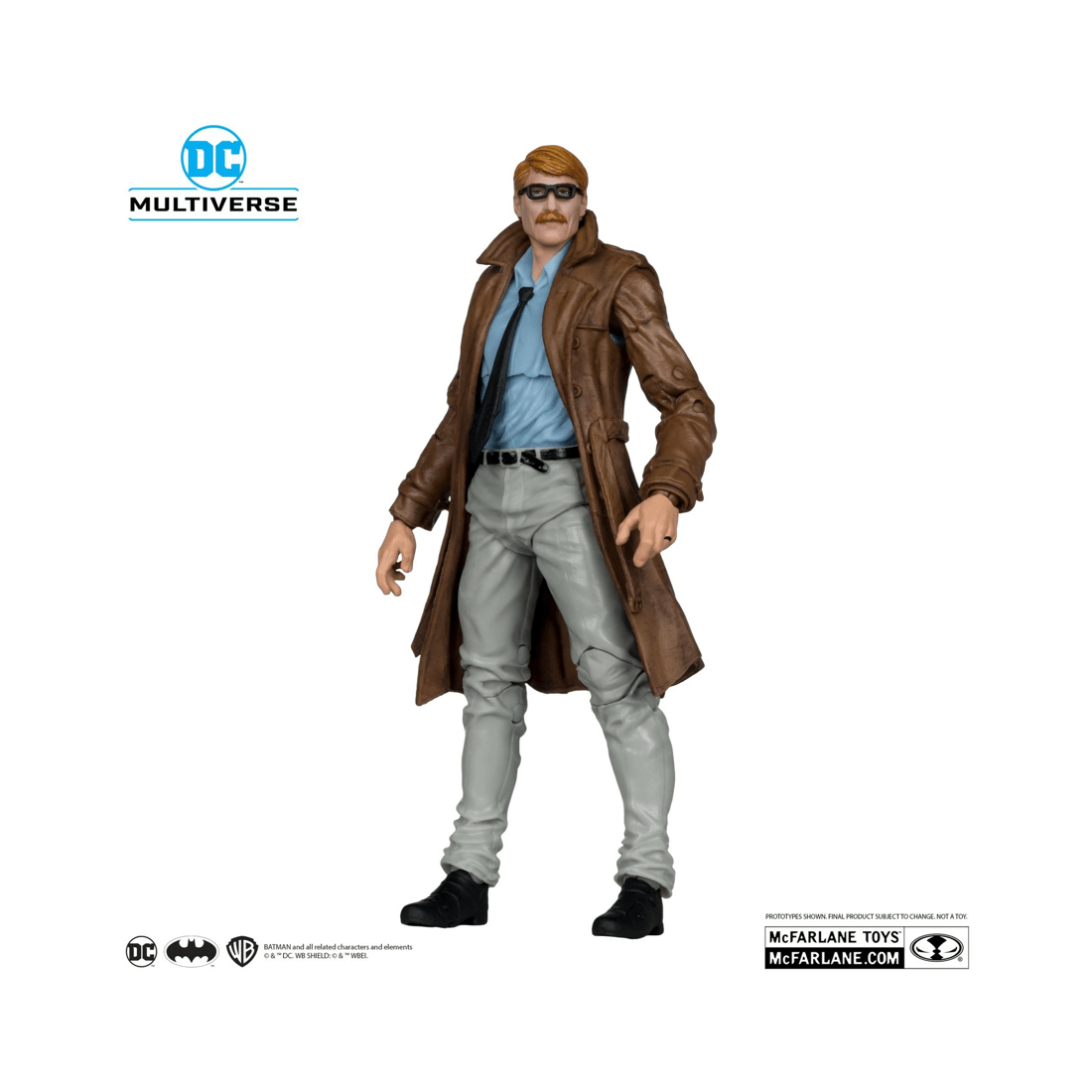 3 McFarlane Toys DC Multiverse Gold Label Batman Year One Part Four Lieutenant James Gordon 7 inch Figure, 3 of 9