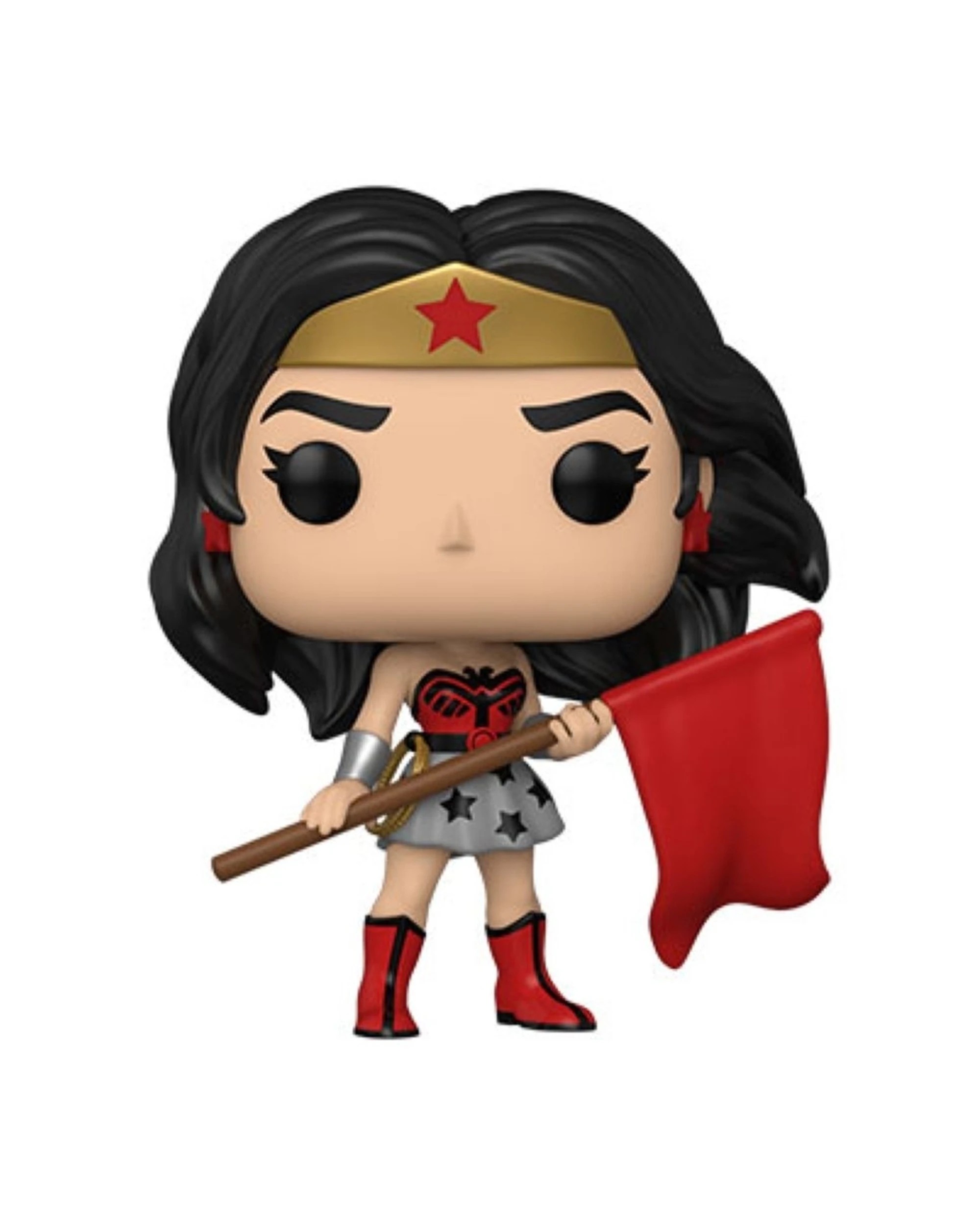 1 Pop Vinyl Figurine Wonder Woman 80th Anniversary 10cm Vinyl Collectible - Multi, 1 of 3