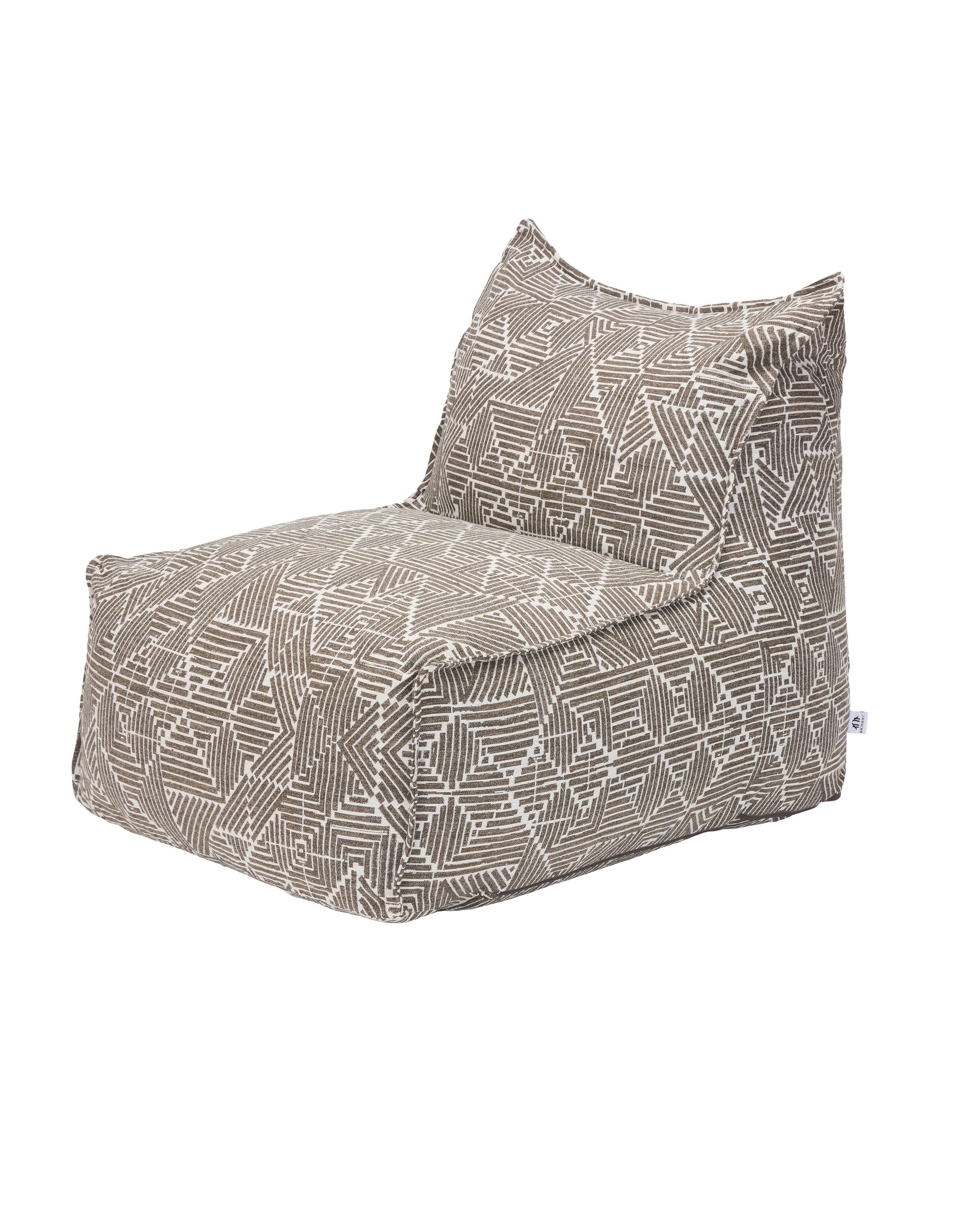 4 IHOMDEC Outdoor Waterproof Compression Sofa With Ottoman - Beige, 4 of 10