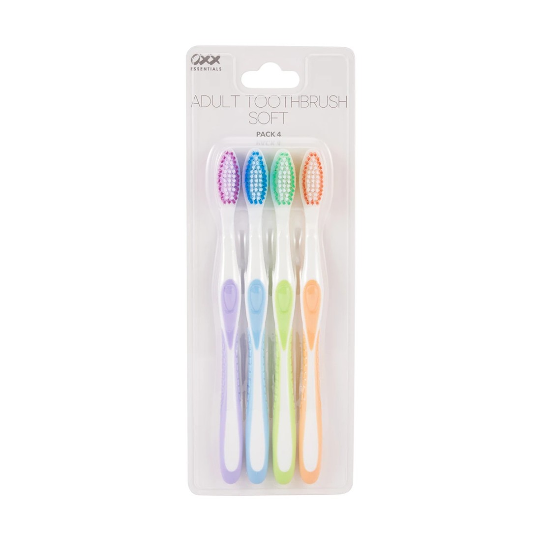 6 OXX Essentials 4 Pack Adult Toothbrush - Soft, 6 of 6