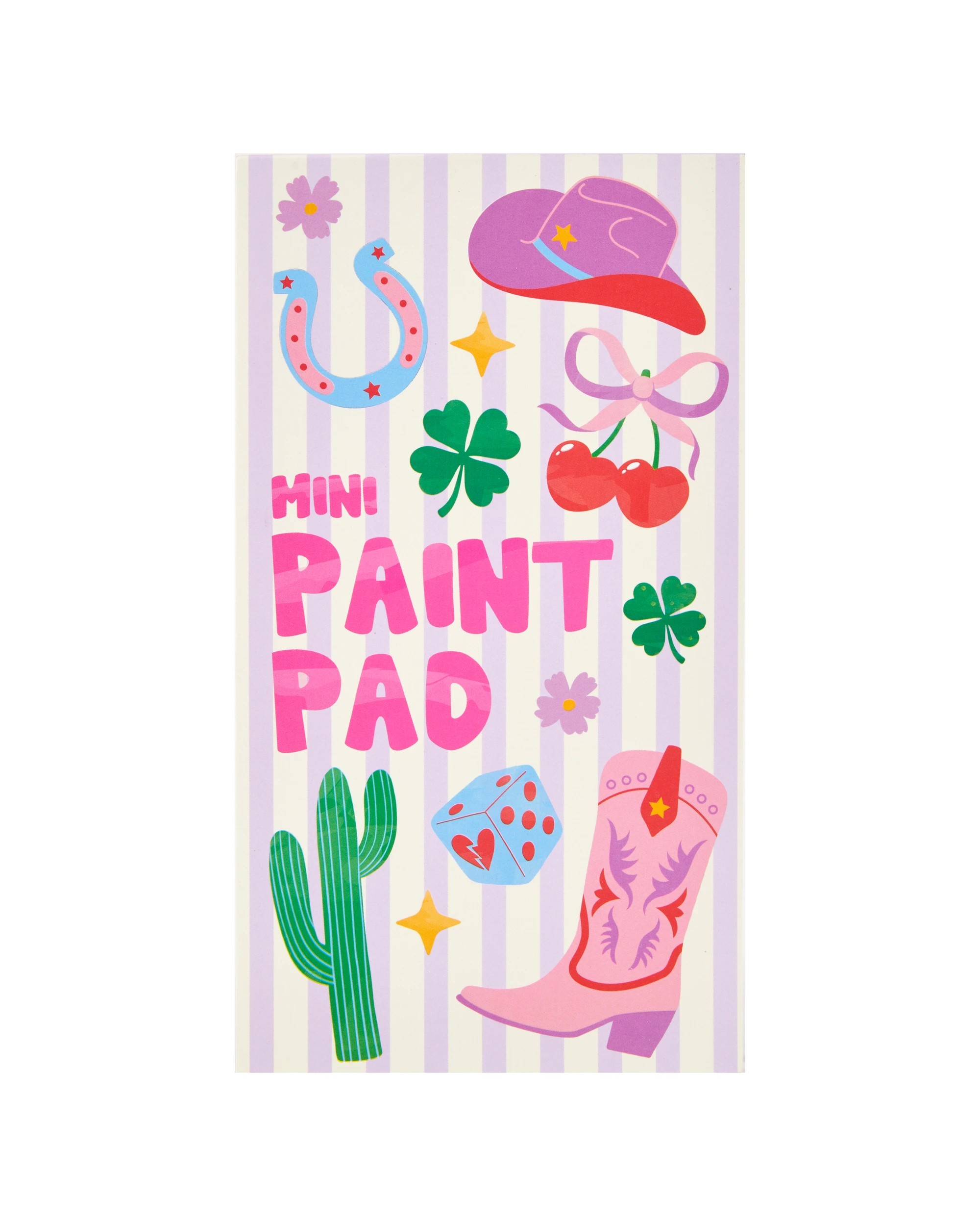 1 Mini Watercolour Paint Pad - Lucky Western, 1 of 5