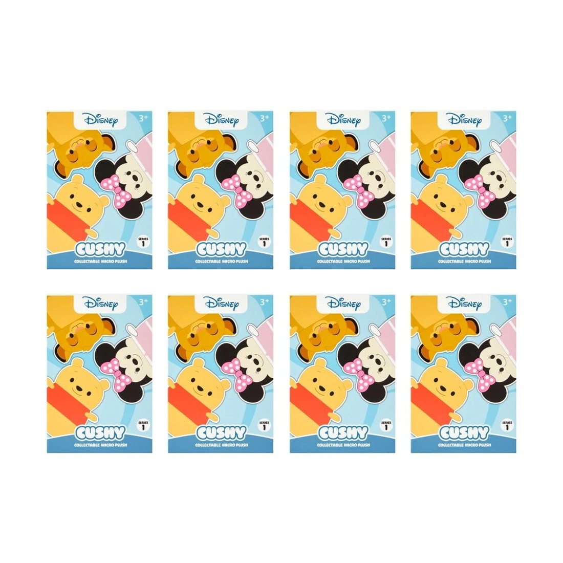 3 Disney Cushy Collectable Blind Box Micro Plush Toy - Assorted, 3 of 4