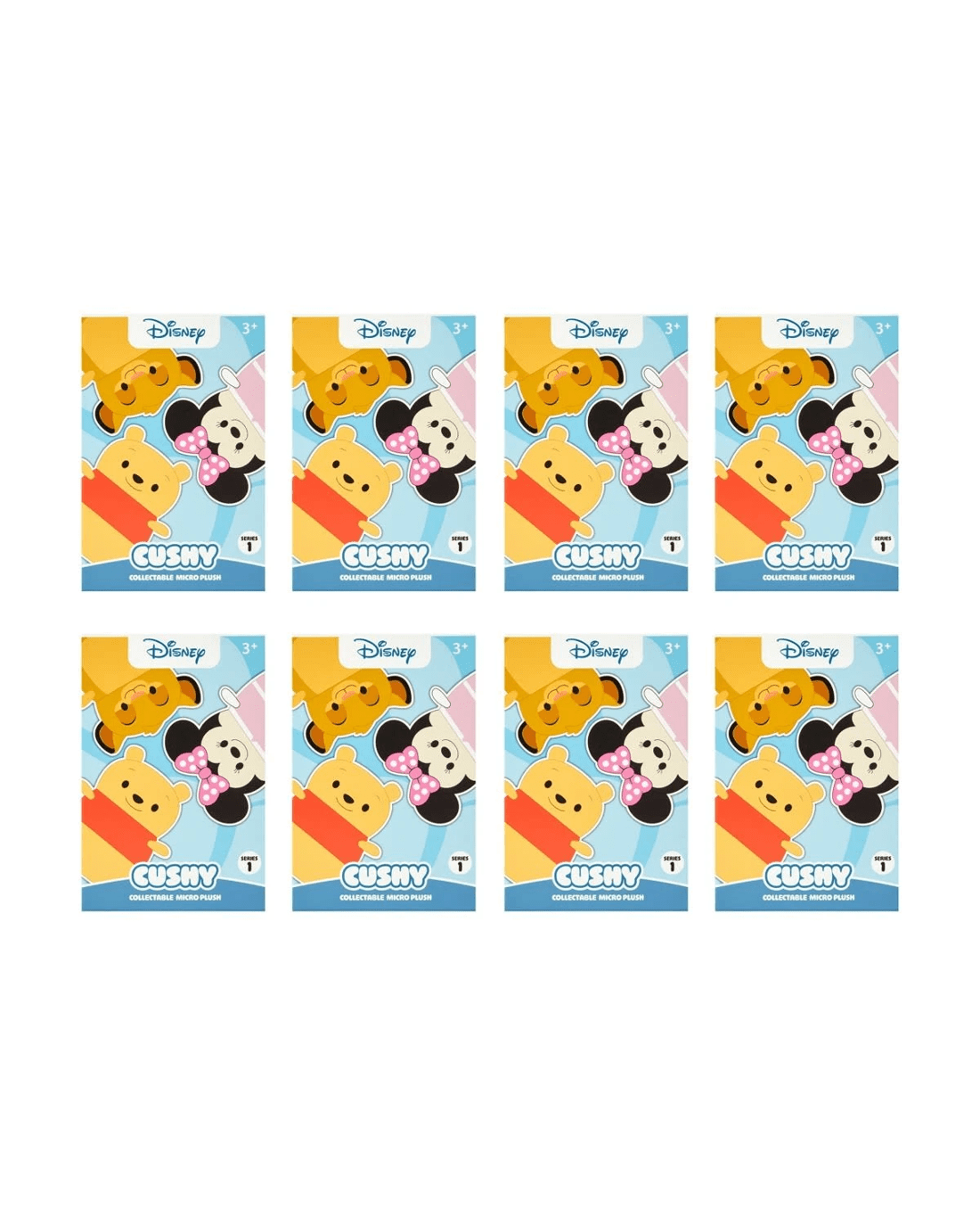 3 Disney Cushy Collectable Blind Box Micro Plush Toy - Assorted, 3 of 4