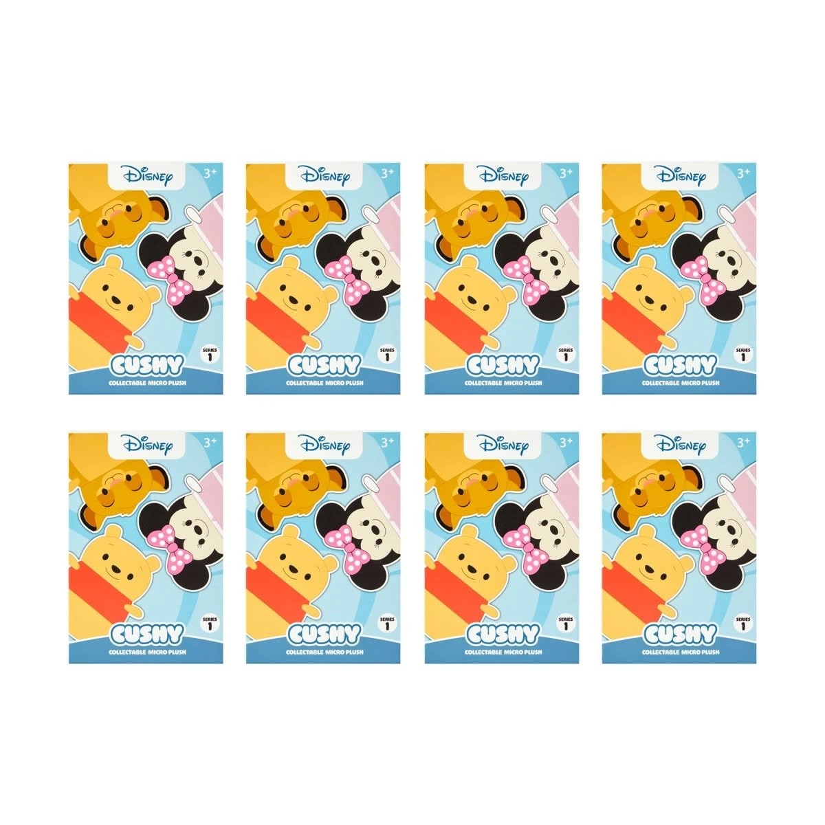 3 Disney Cushy Collectable Blind Box Micro Plush Toy - Assorted, 3 of 4